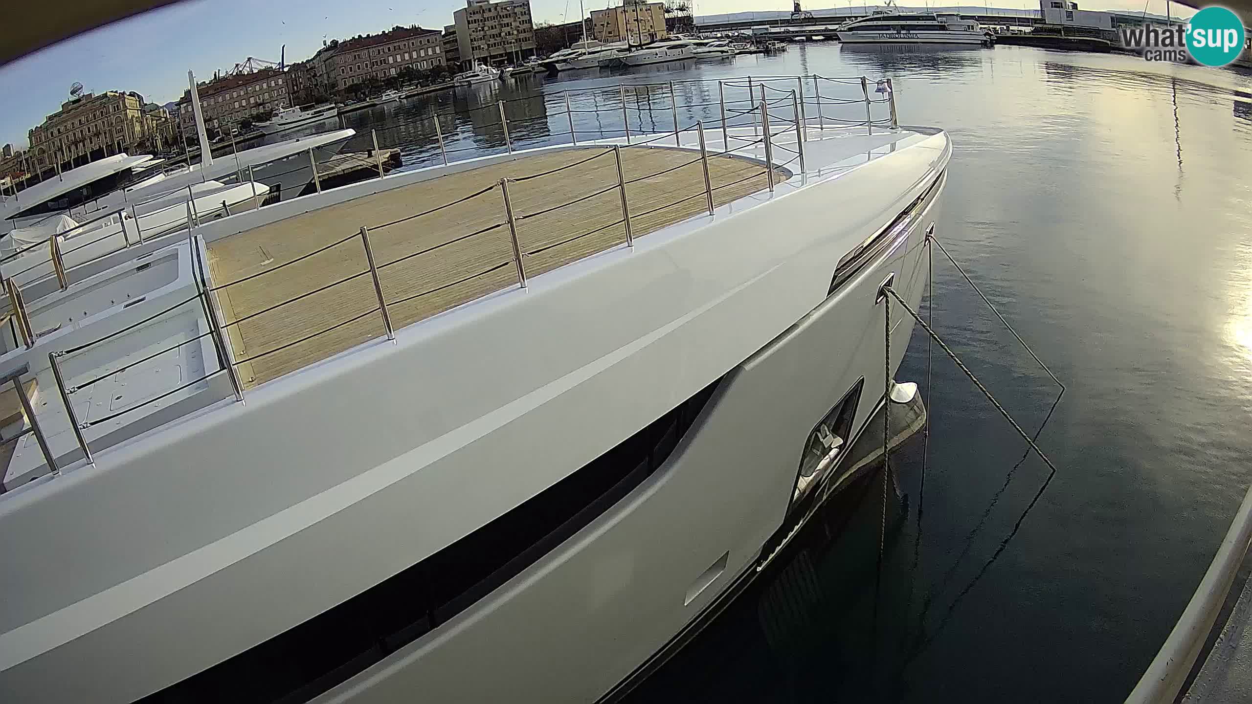 Rijeka – Botel Marina webcam en direct