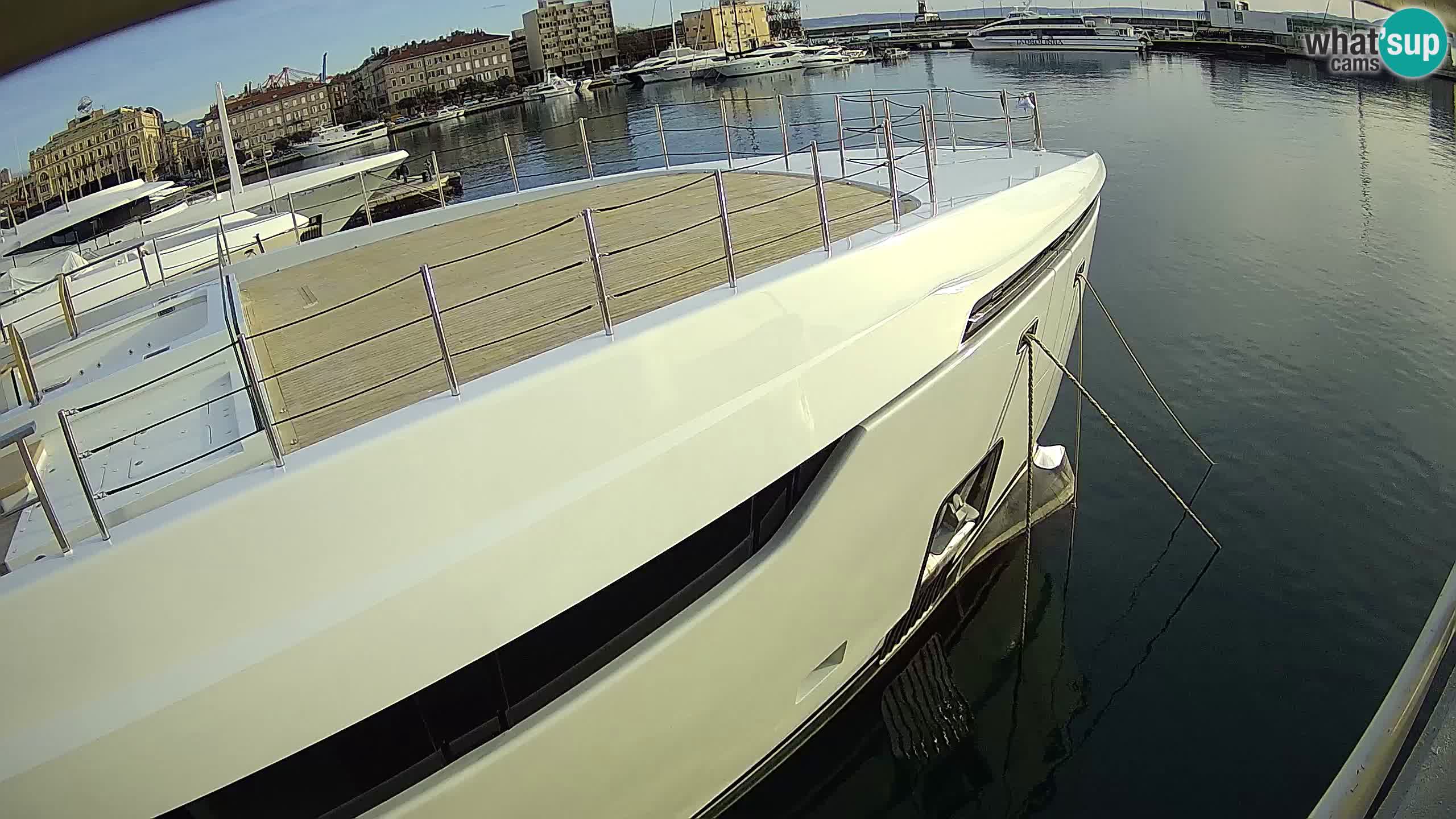 Rijeka – Botel Marina webcam en direct