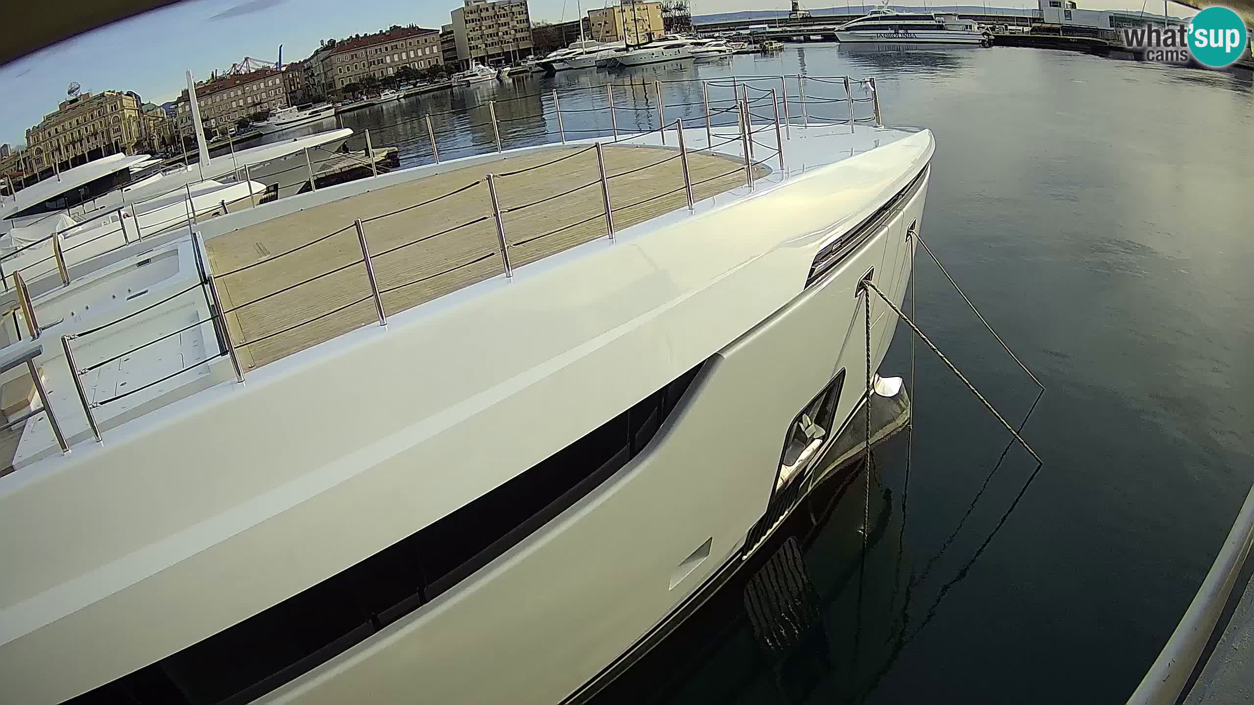 Reka – Botel Marina spletna kamera