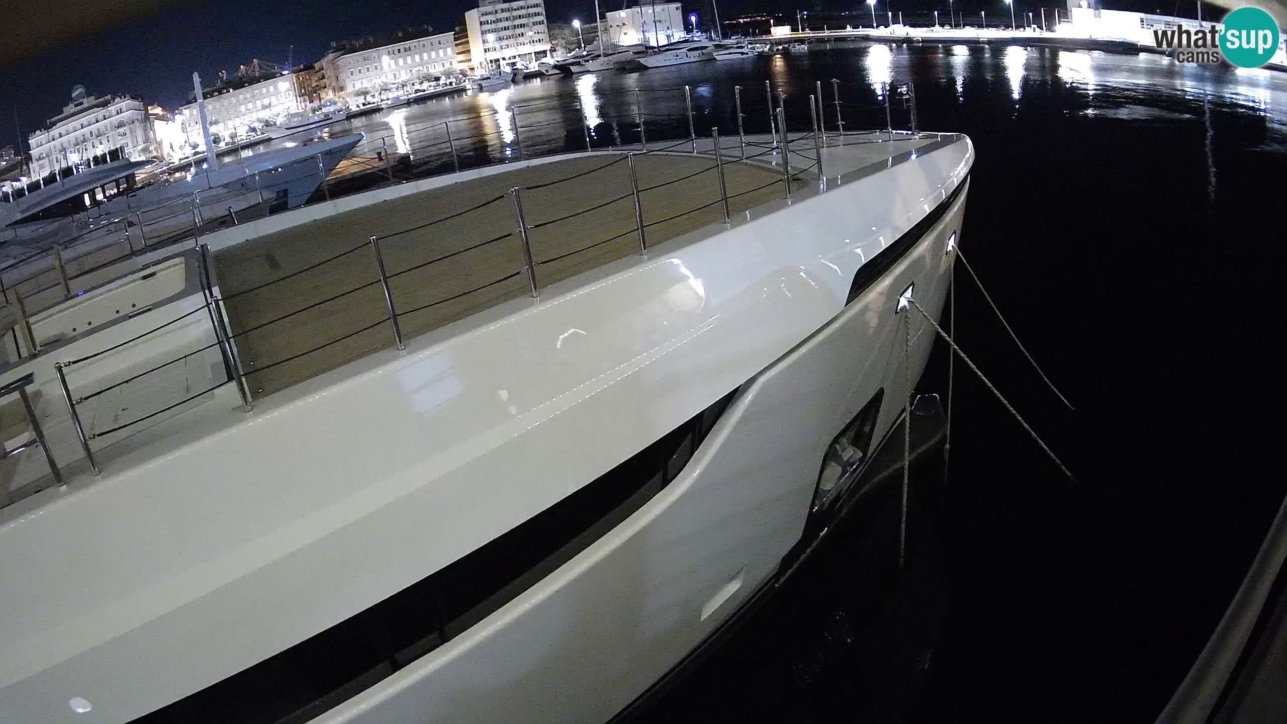 Botel Marina cámara web en vivo Rijeka