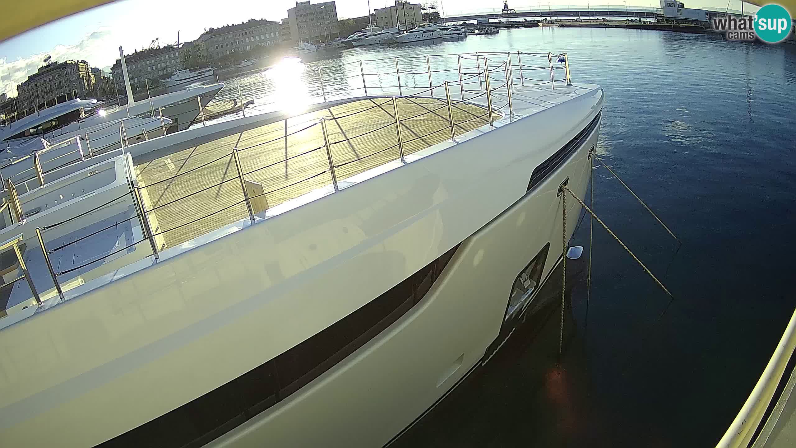 Rijeka – Botel Marina webcam en direct