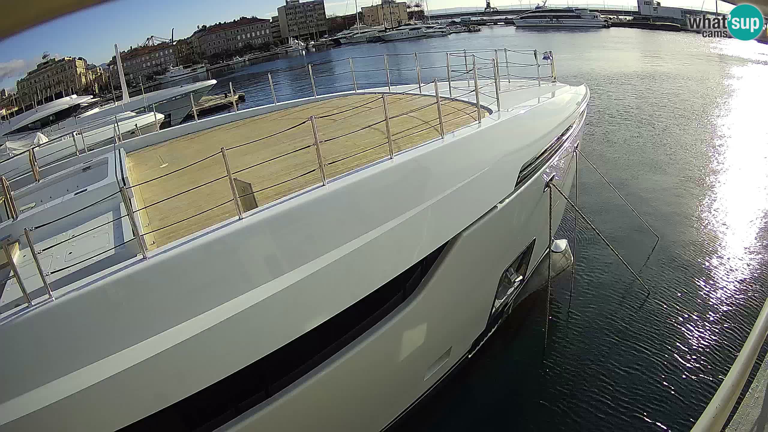 Rijeka – Botel Marina webcam en direct