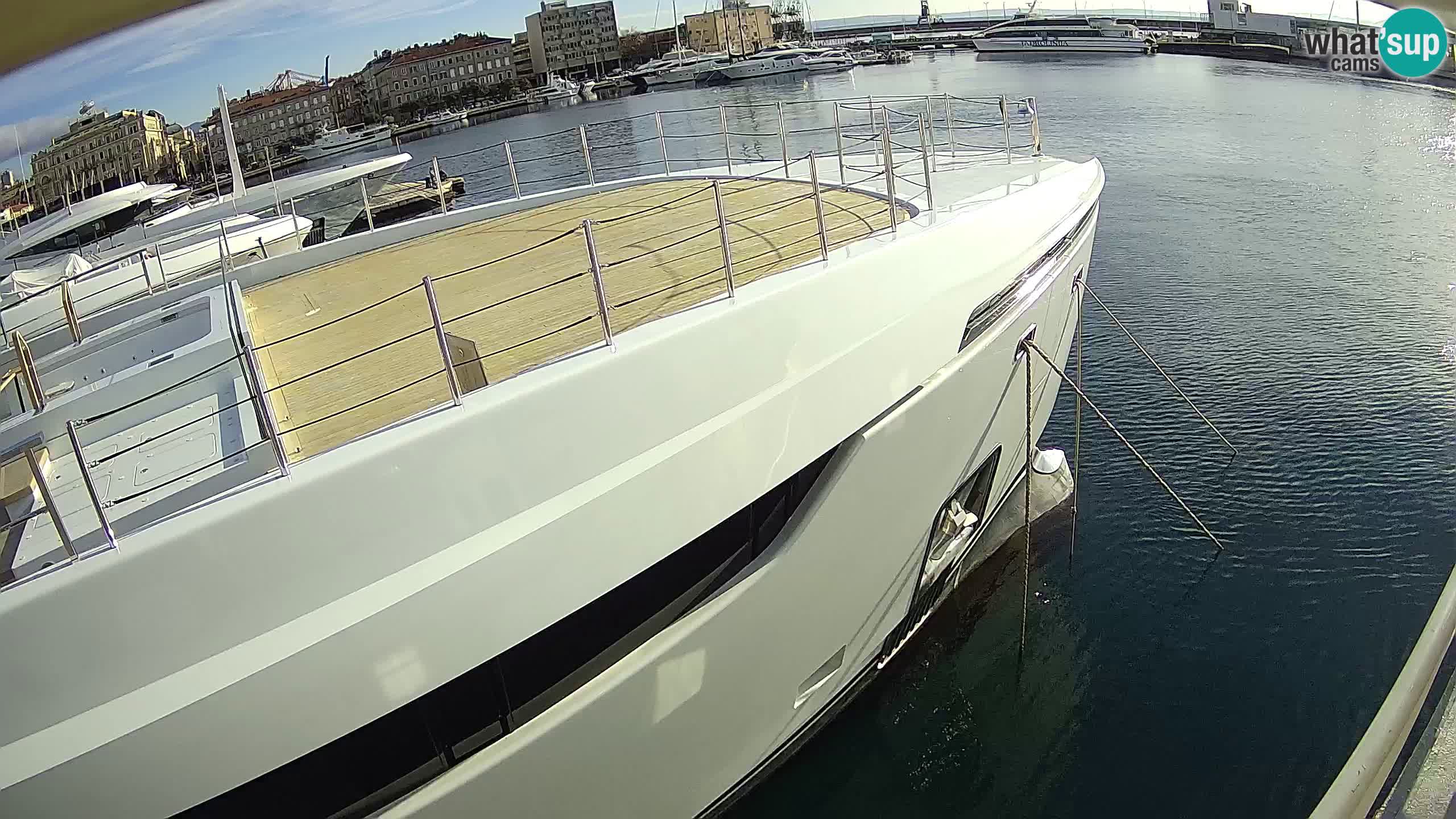 Rijeka – Botel Marina webcam en direct
