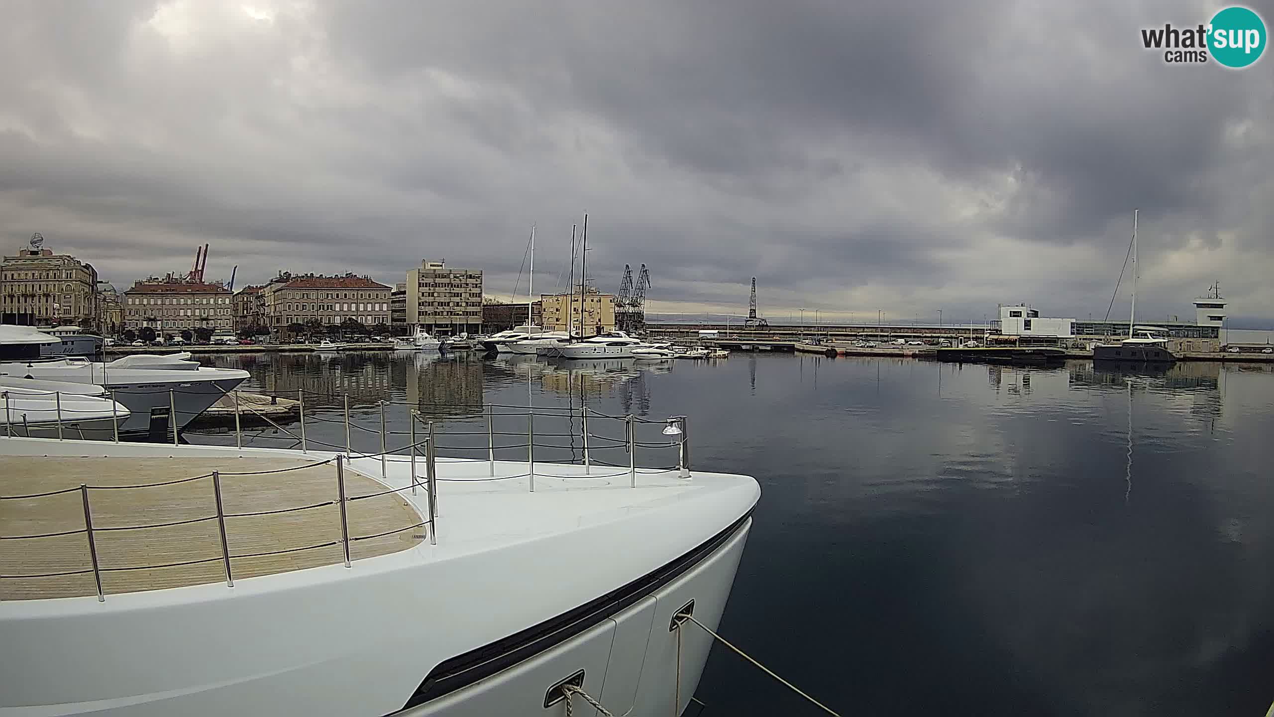 Rijeka – Botel Marina webcam en direct