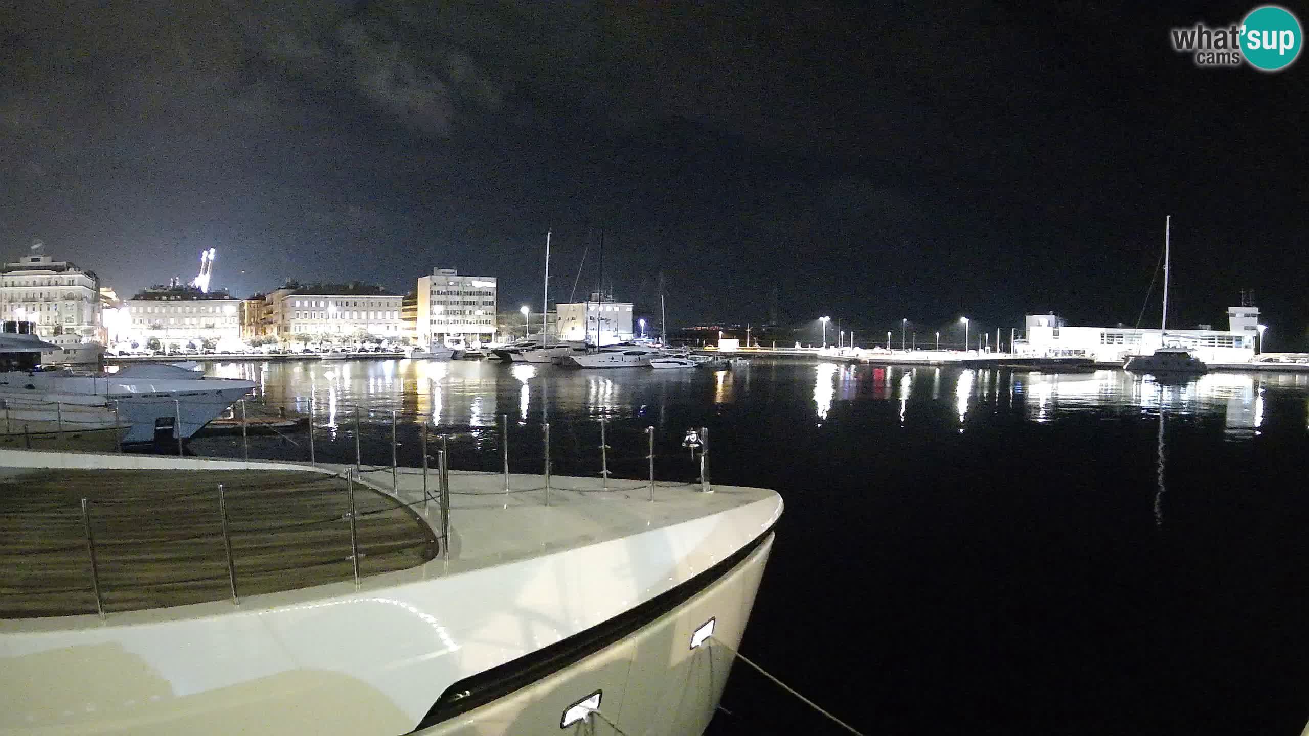 Botel Marina cámara web en vivo Rijeka