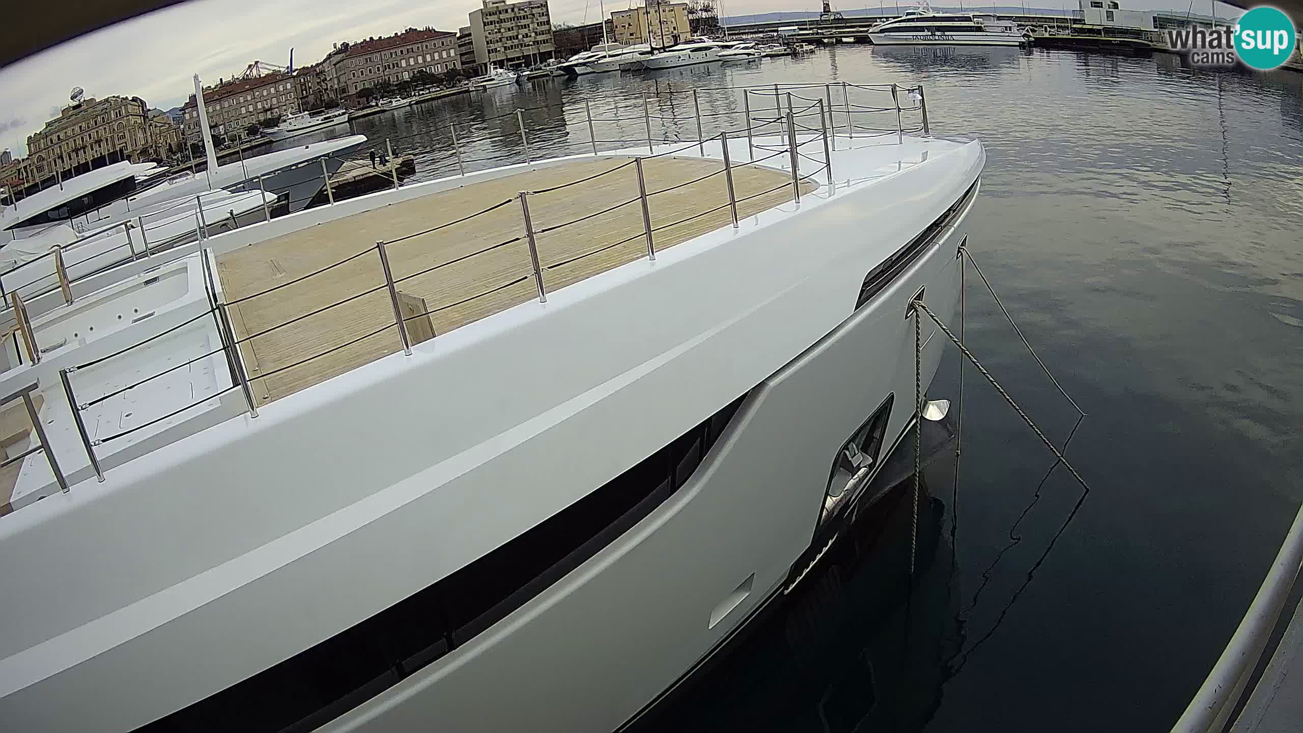 Rijeka – Botel Marina webcam en direct