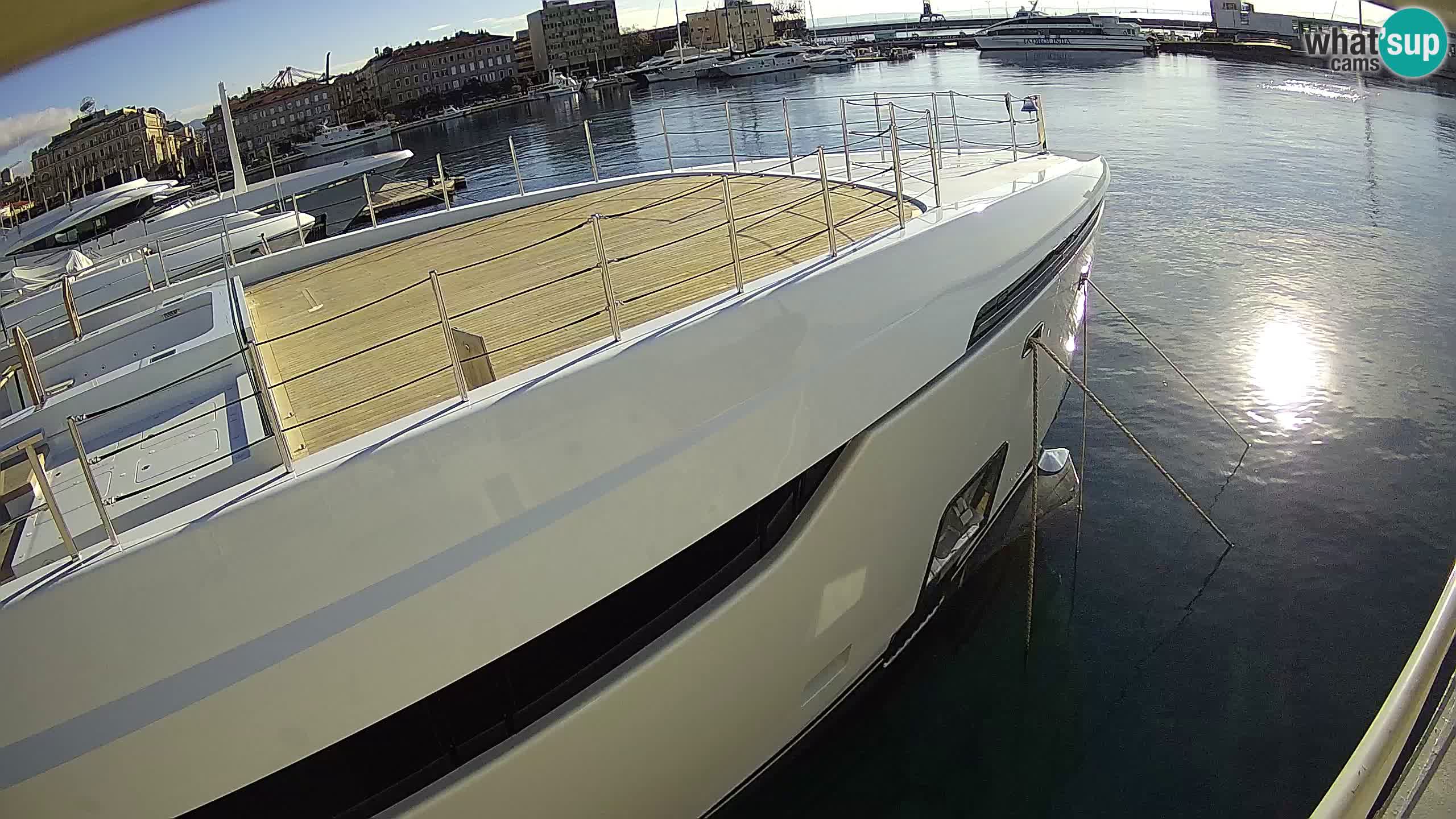 Rijeka – Botel Marina web kamera
