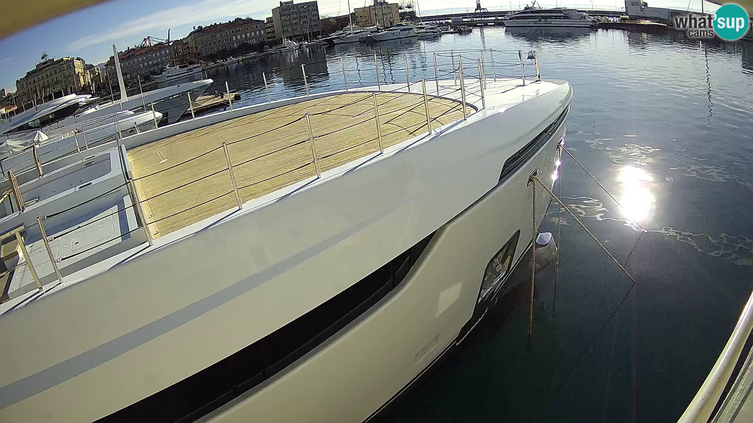 Rijeka – Botel Marina web kamera