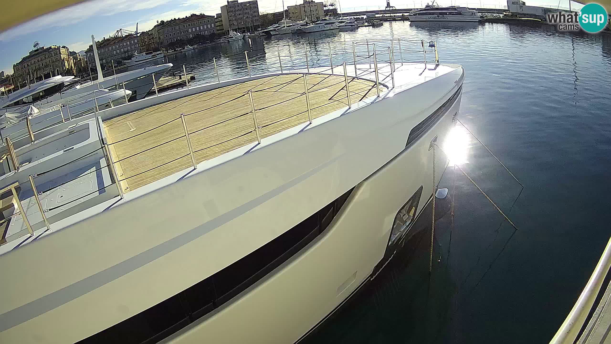 Rijeka – Botel Marina webcam en direct
