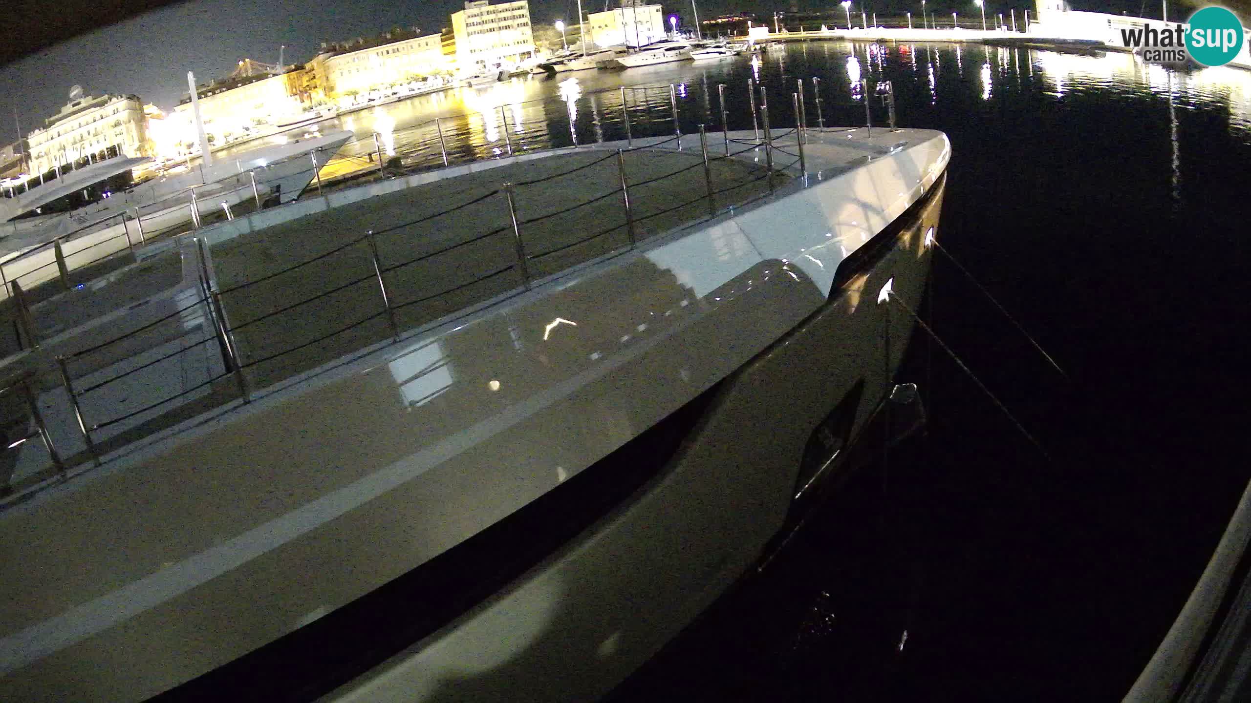 Botel Marina cámara web en vivo Rijeka