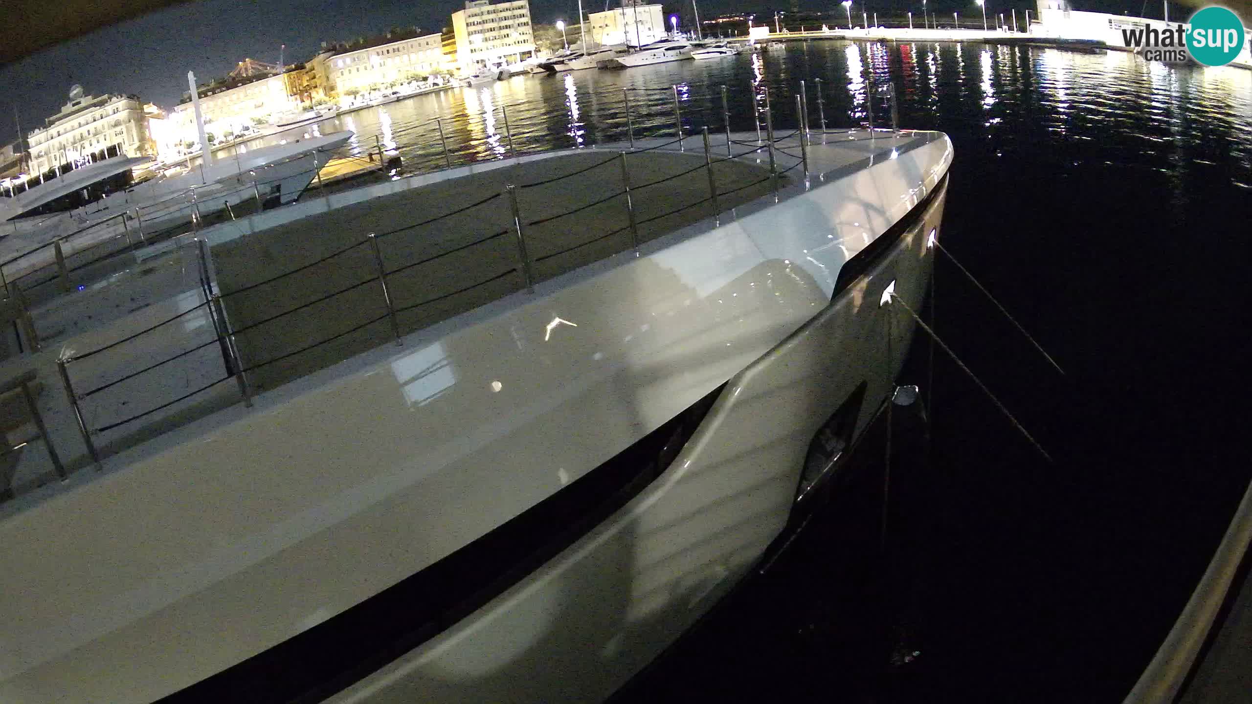 Botel Marina cámara web en vivo Rijeka