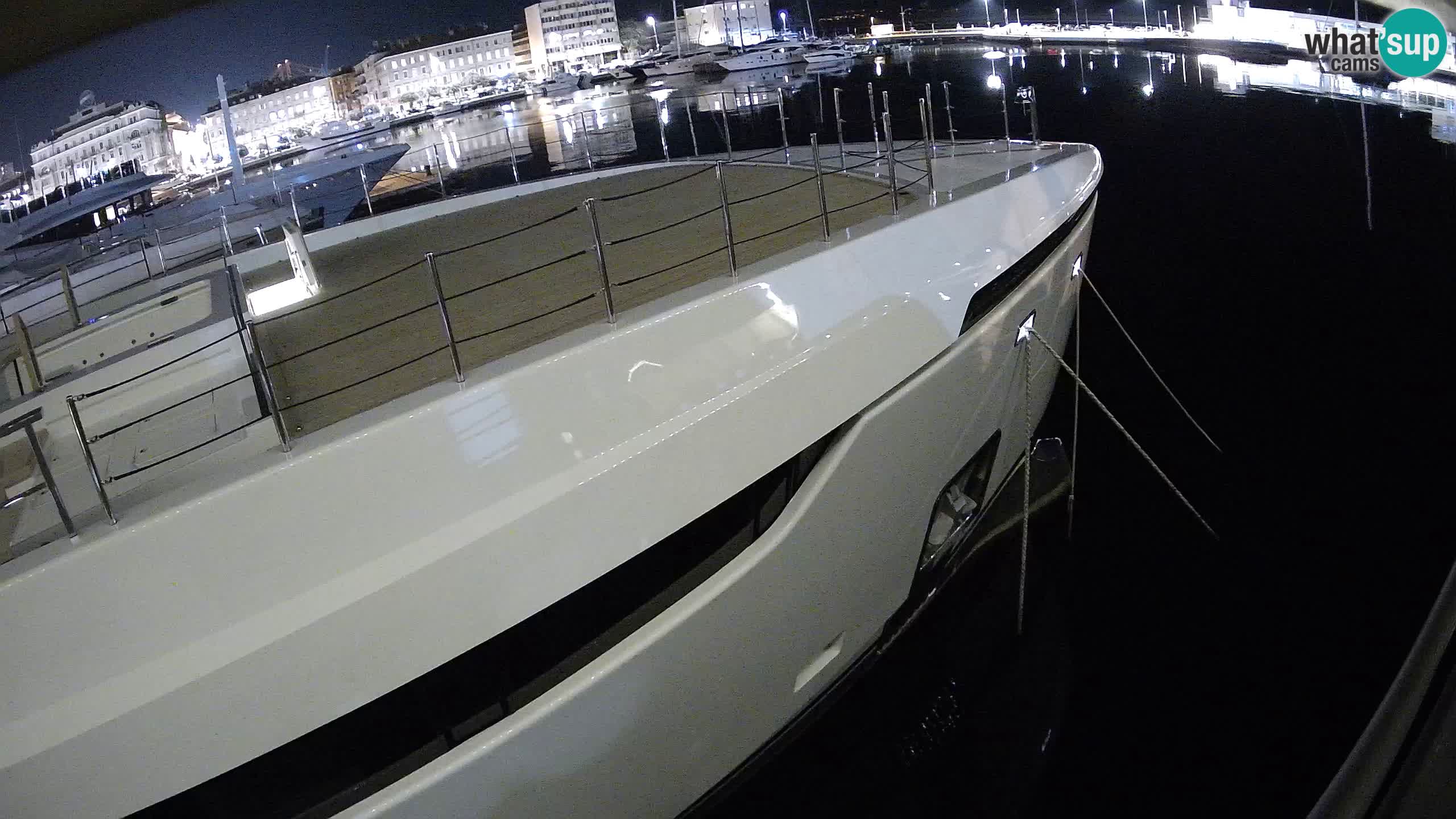 Botel Marina cámara web en vivo Rijeka
