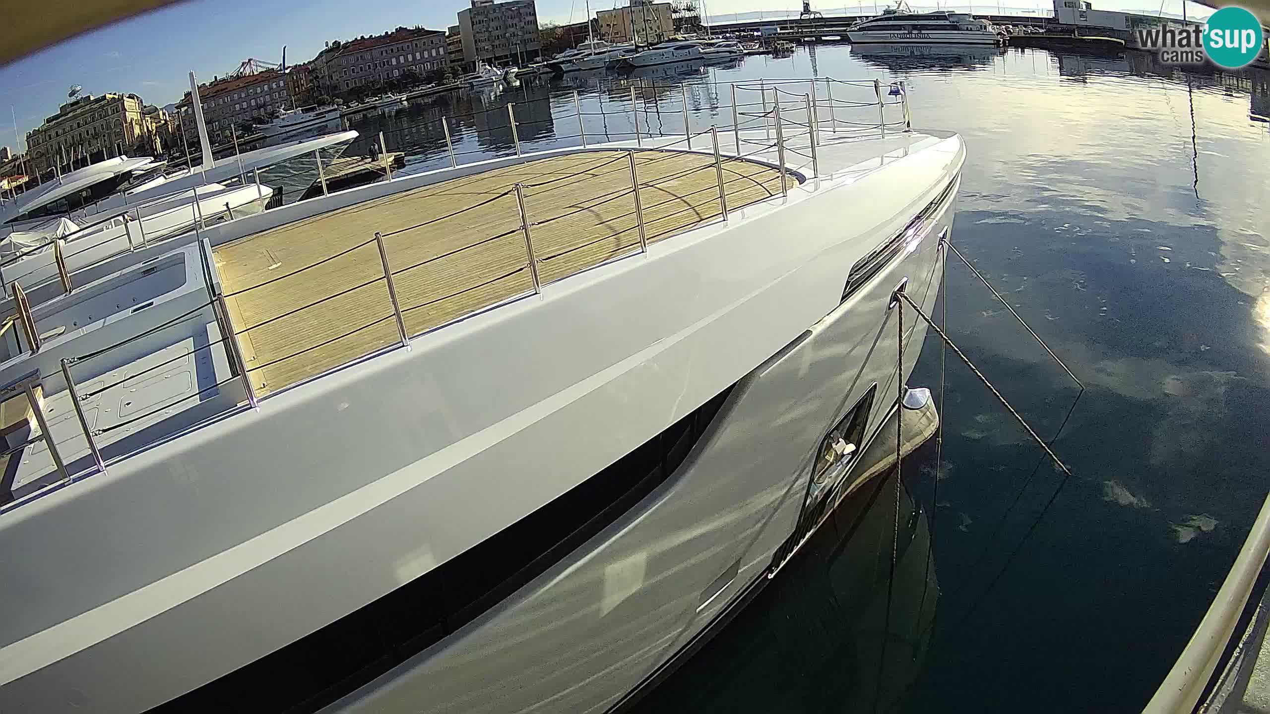 Rijeka – Botel Marina webcam en direct