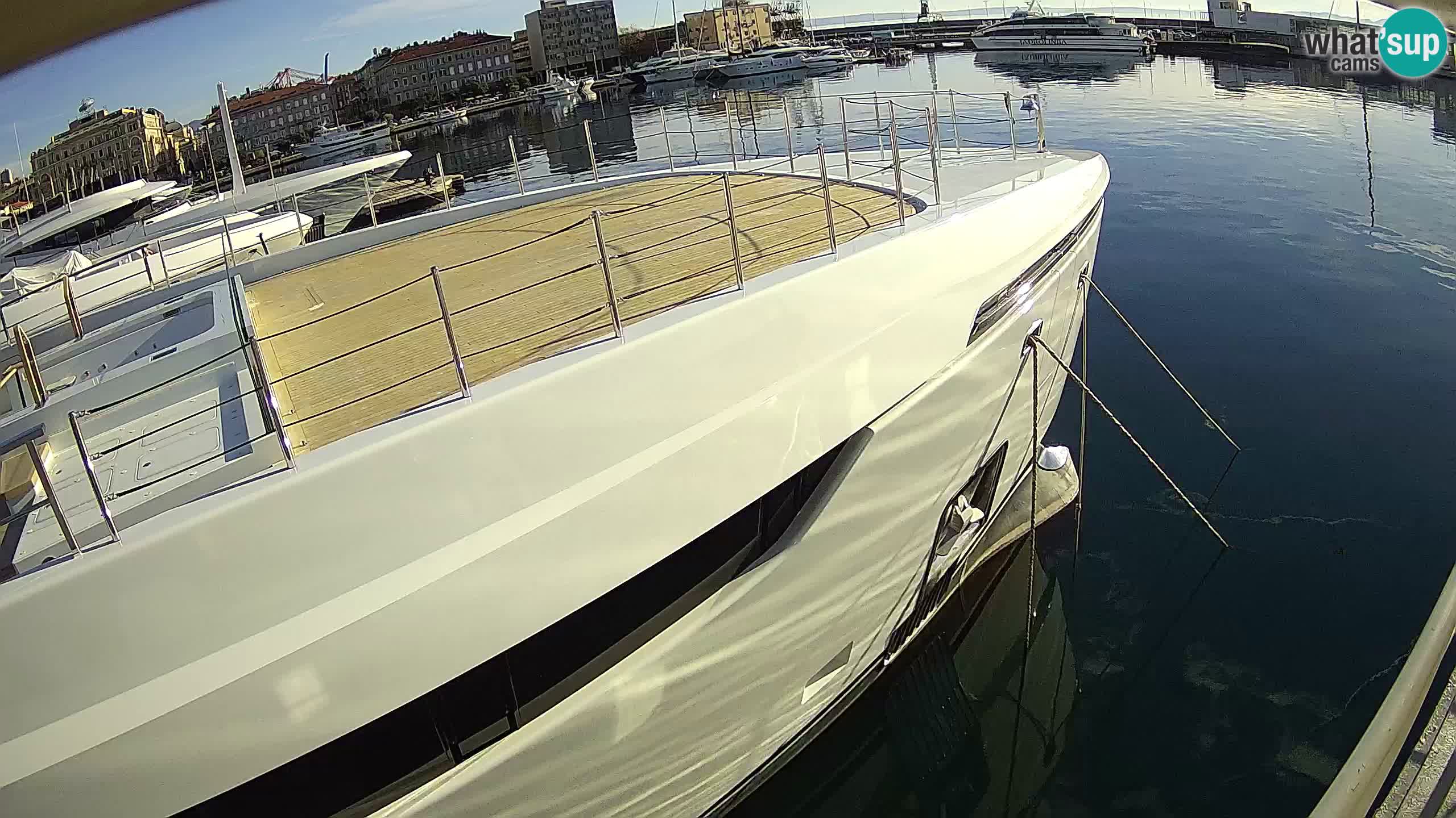 Rijeka – Botel Marina webcam en direct