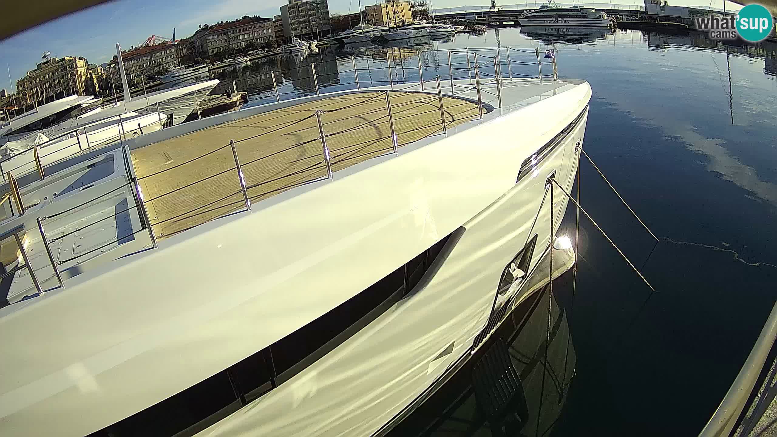 Rijeka – Botel Marina webcam en direct