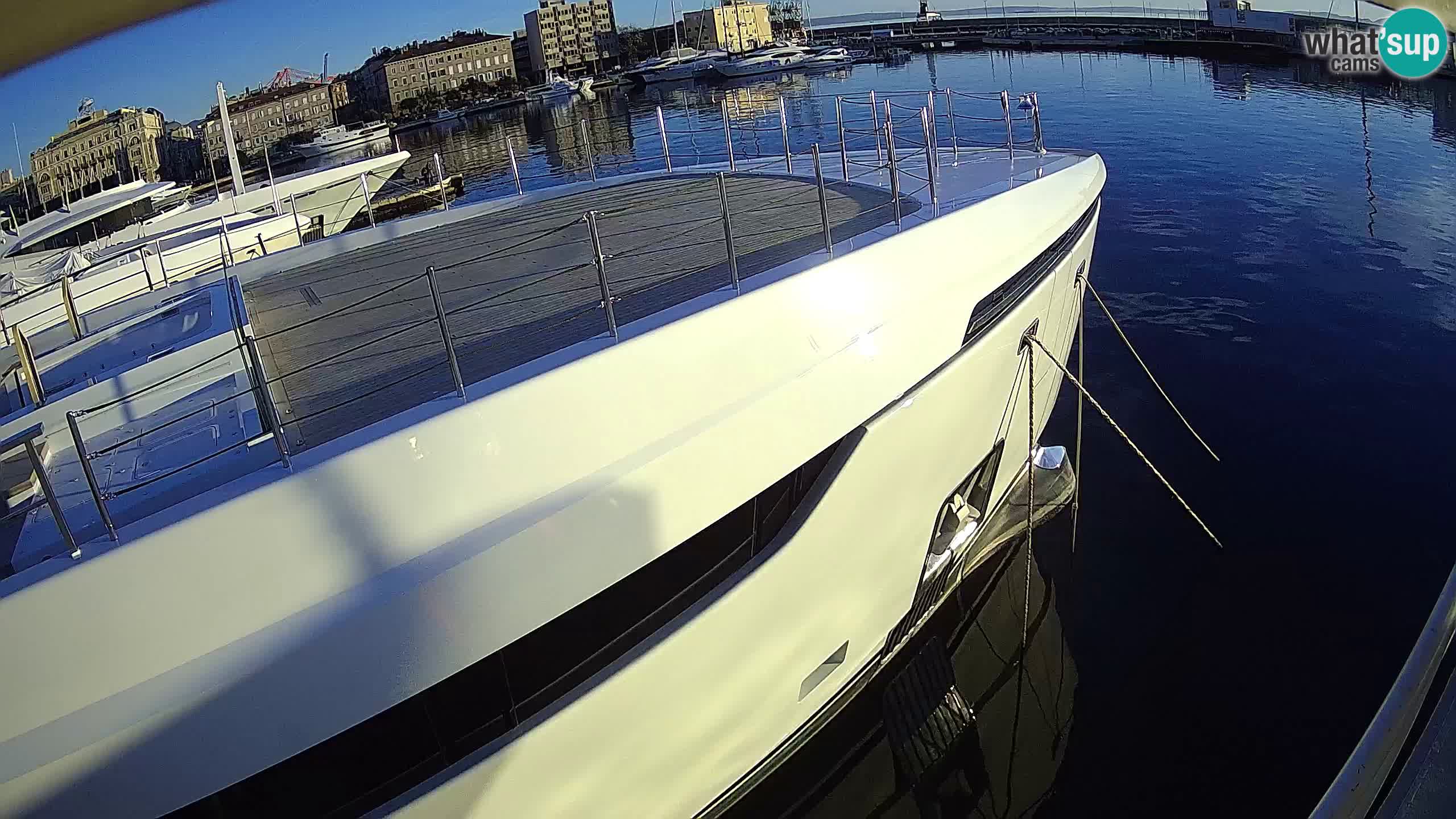 Rijeka – Botel Marina webcam en direct