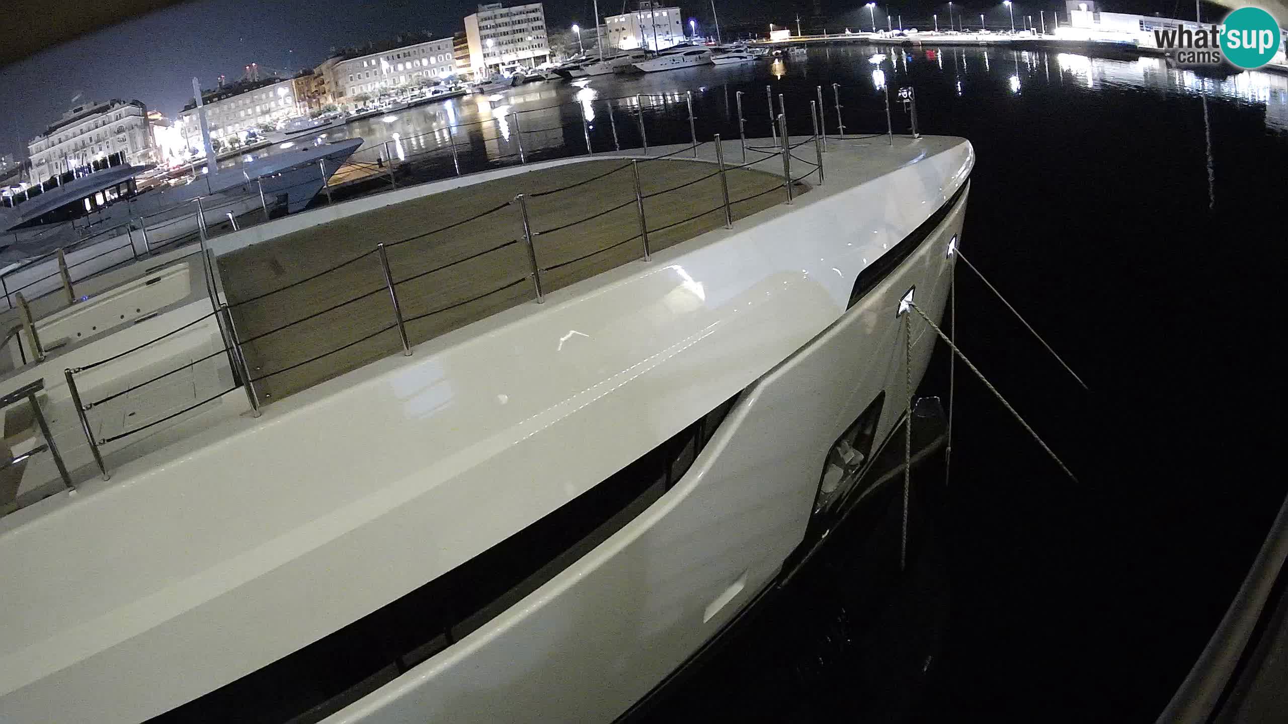Botel Marina cámara web en vivo Rijeka