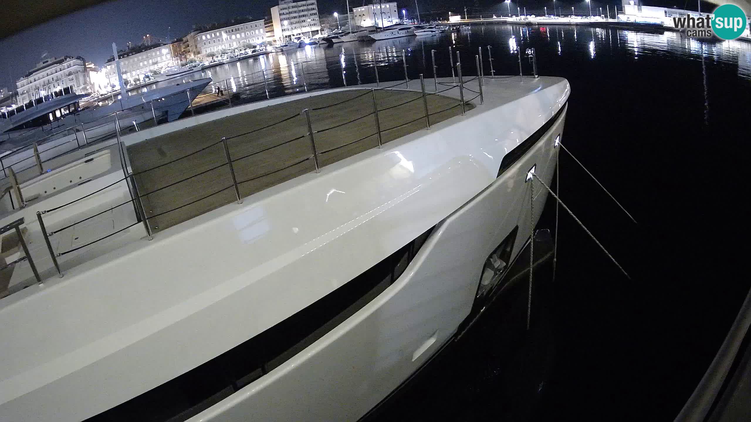 Botel Marina cámara web en vivo Rijeka