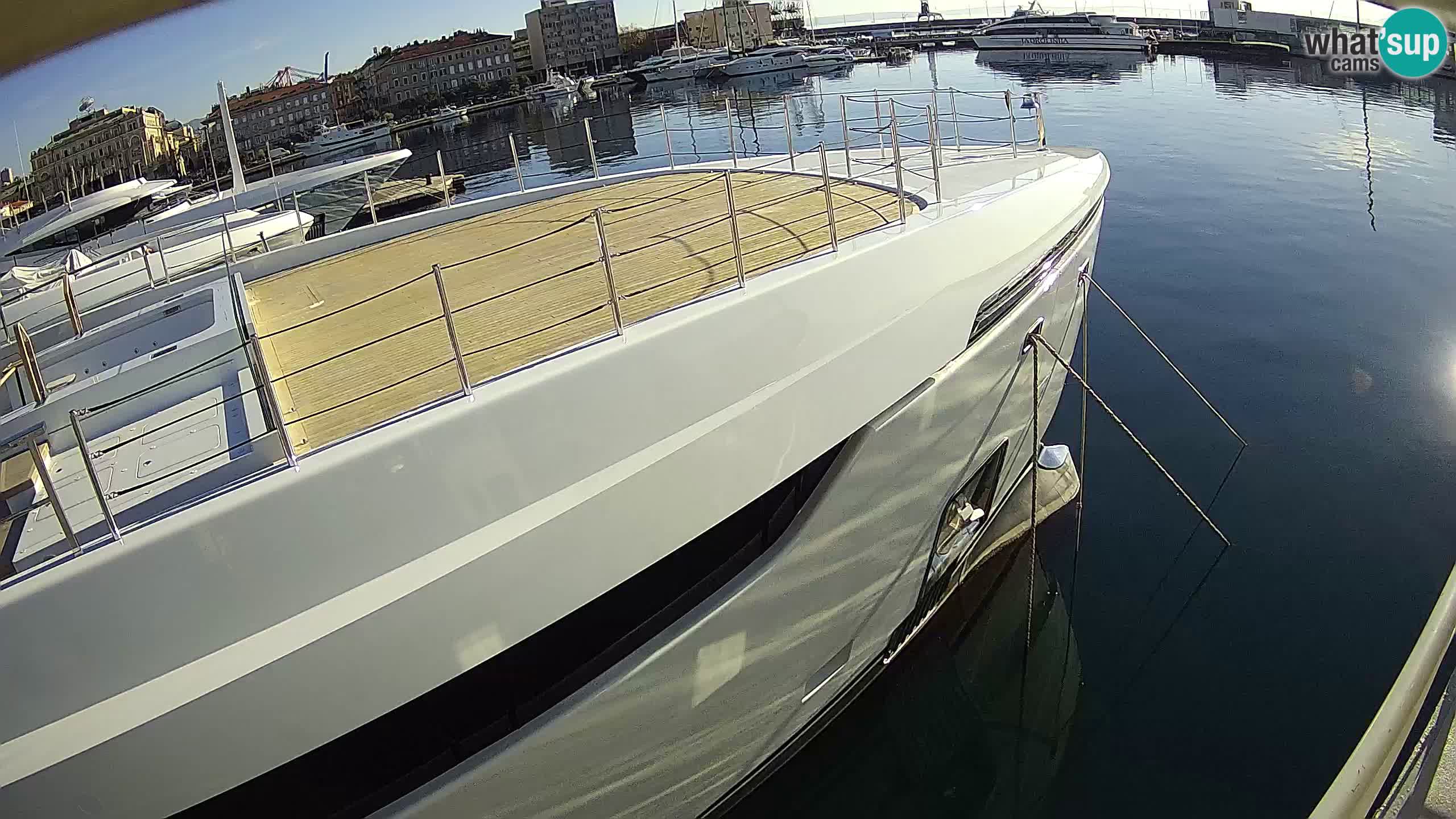 Rijeka – Botel Marina webcam en direct