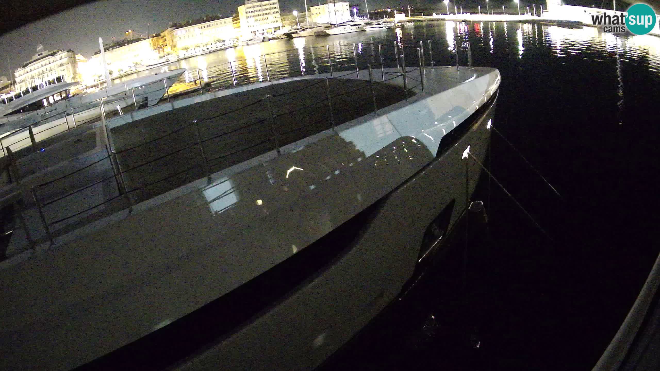 Botel Marina cámara web en vivo Rijeka