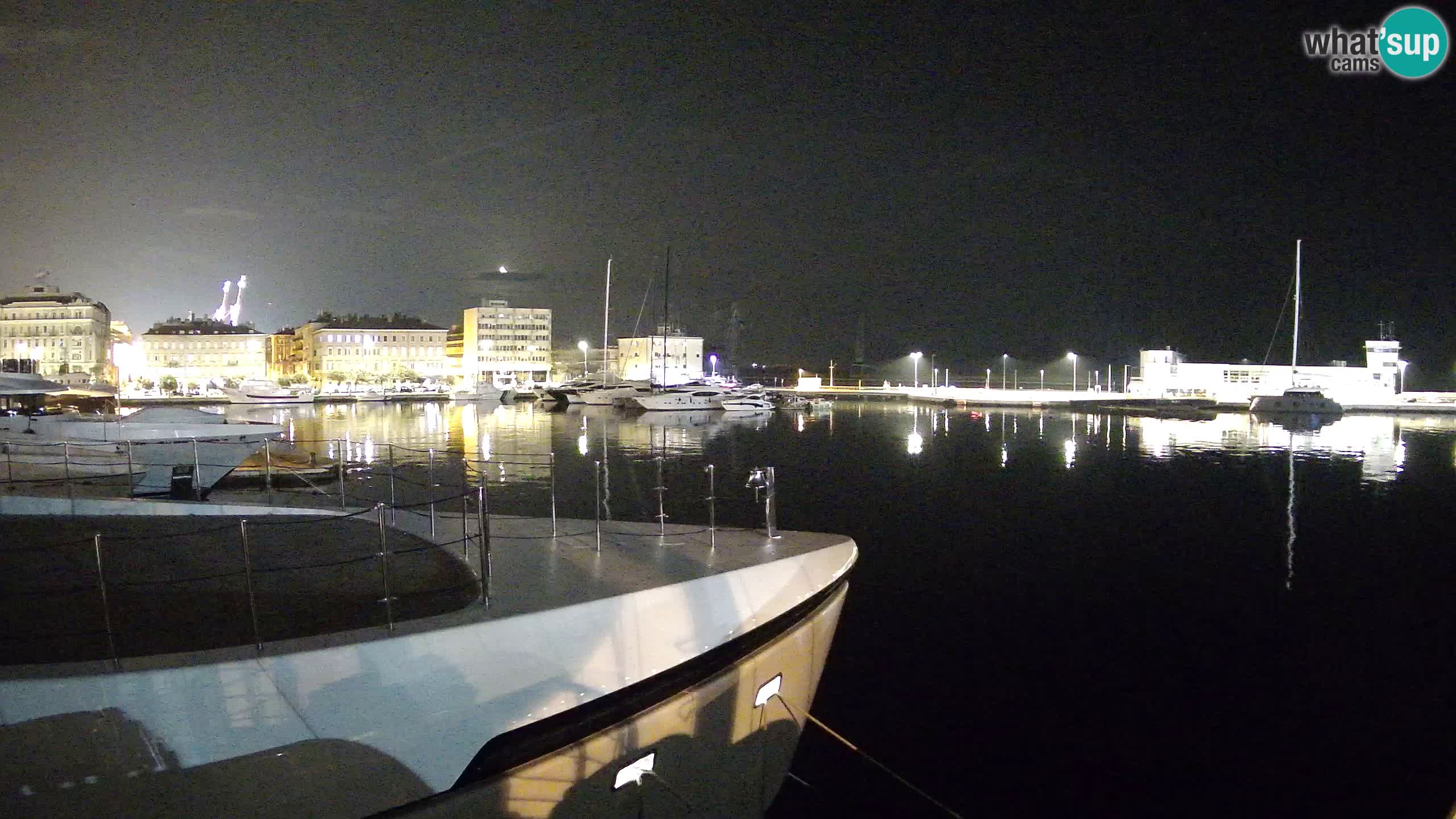 Rijeka – Botel Marina webcam en direct