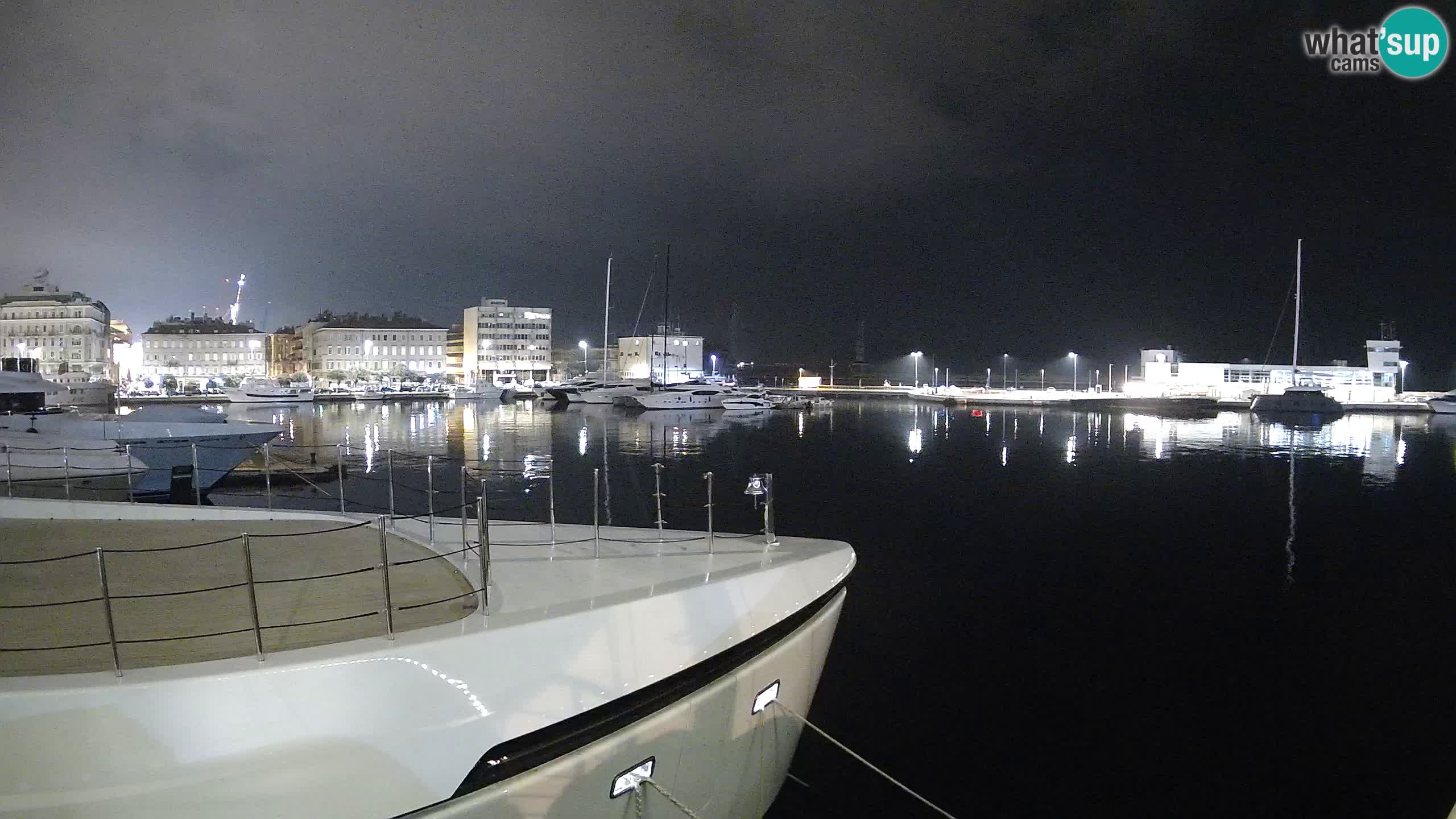 Rijeka – Botel Marina web kamera