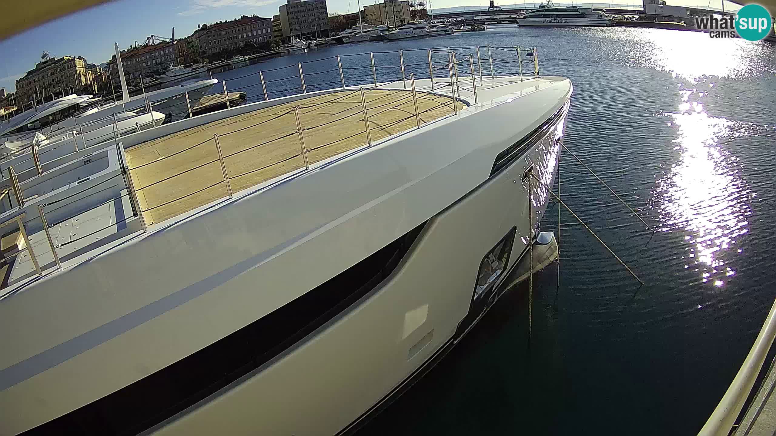 Rijeka – Botel Marina web kamera