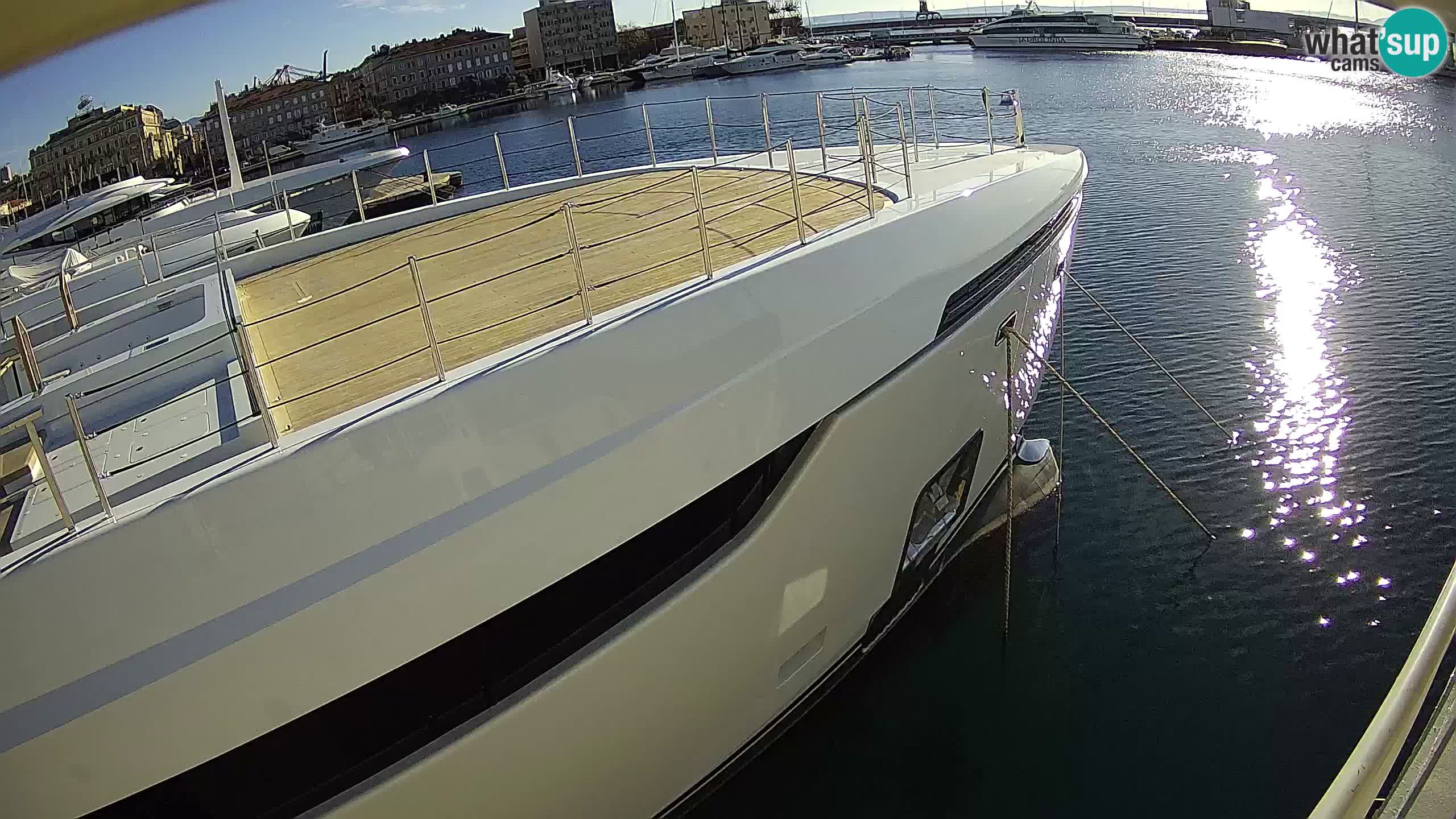 Reka – Botel Marina spletna kamera