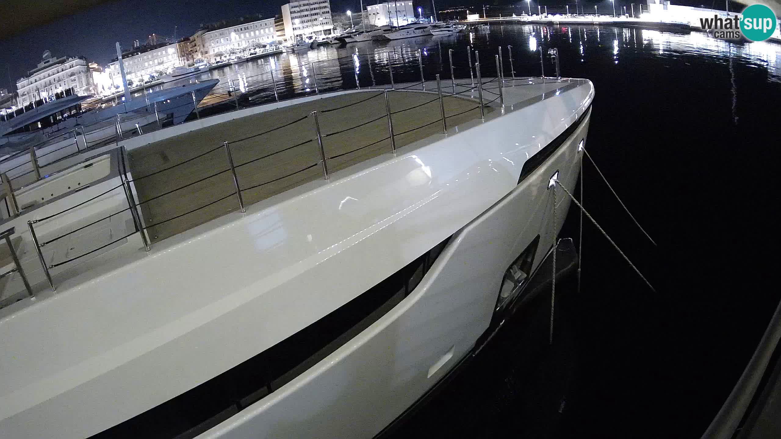 Rijeka – Botel Marina web kamera