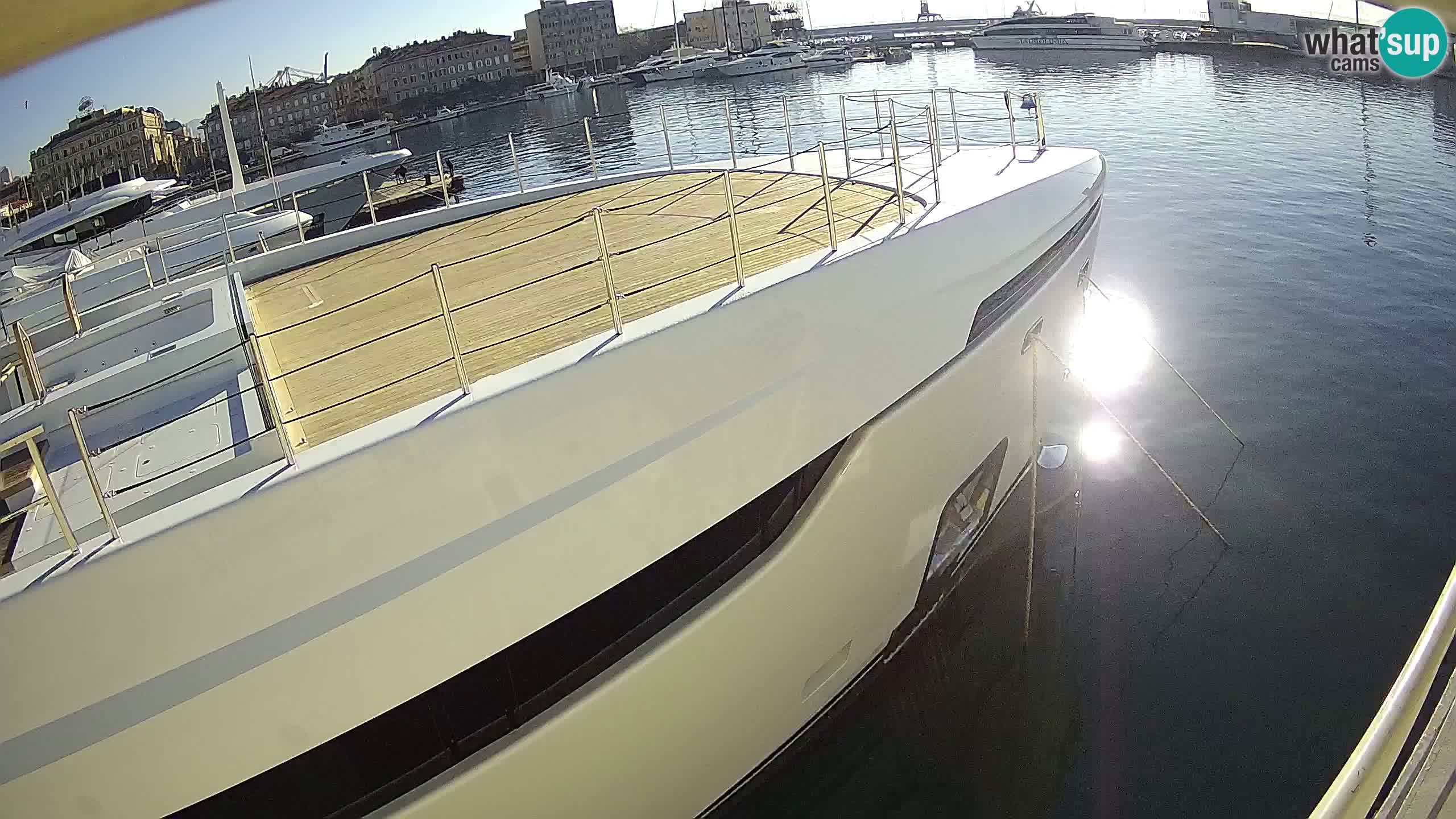 Reka – Botel Marina spletna kamera