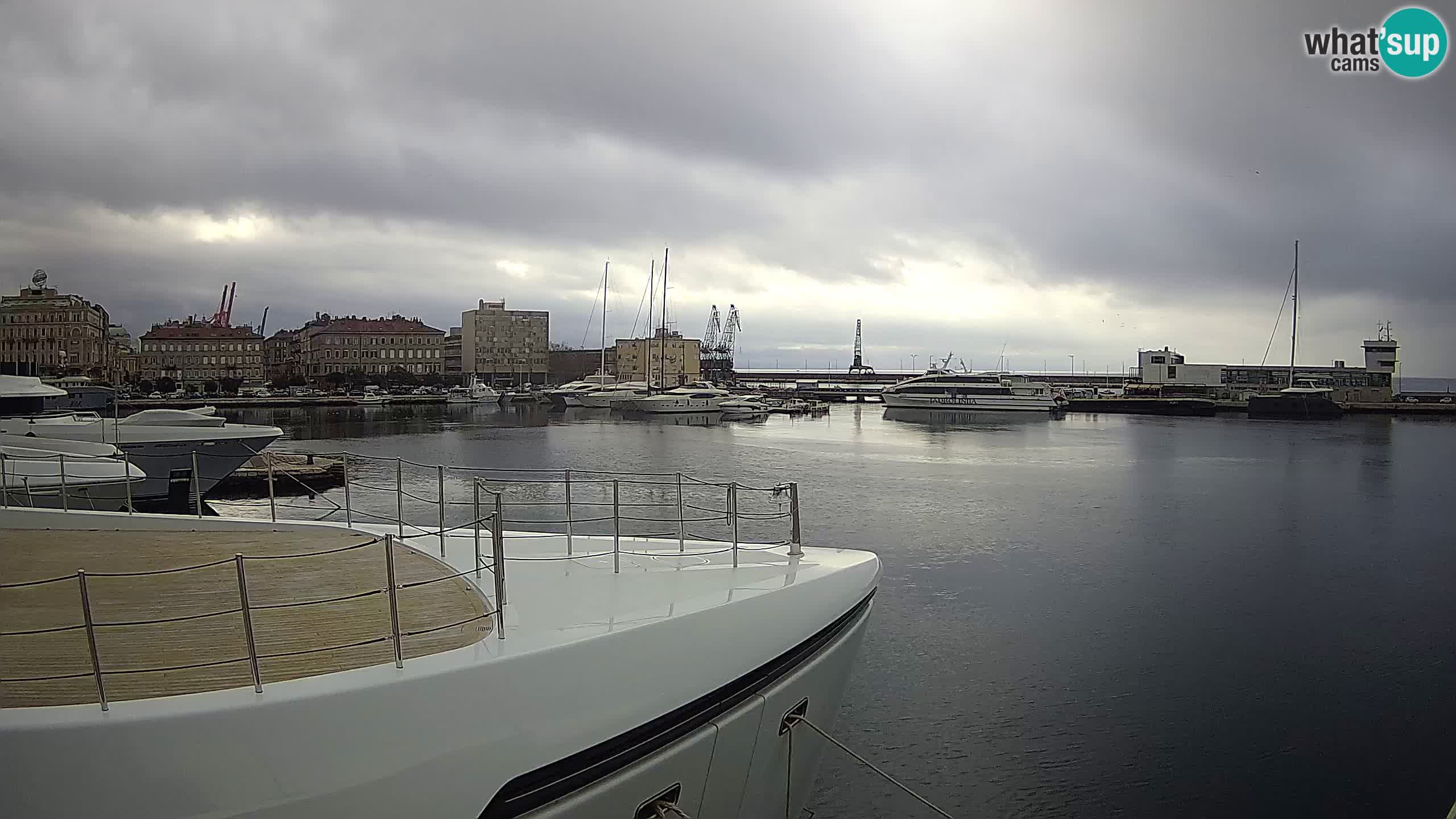 Rijeka – Botel Marina web kamera