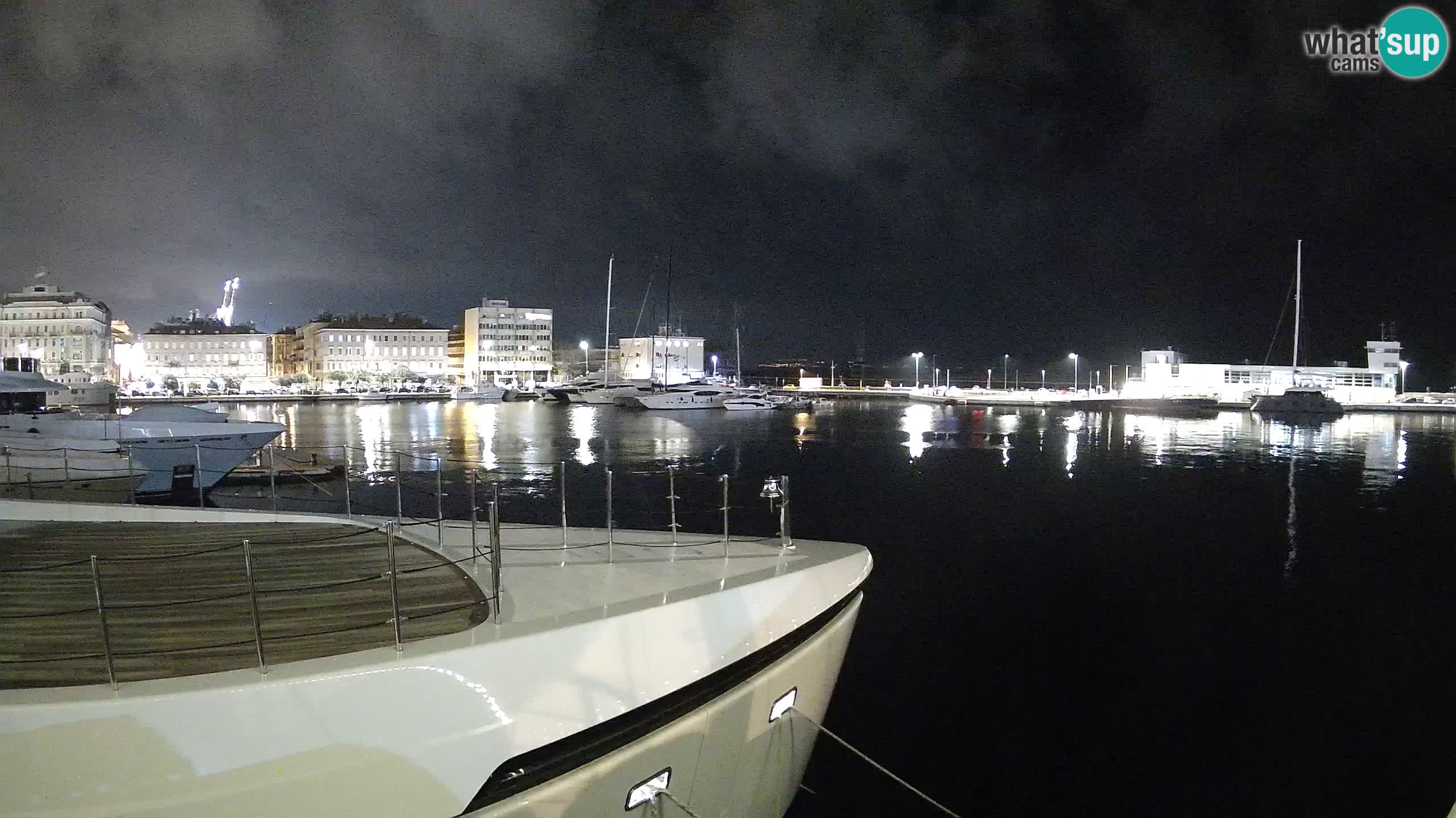 Botel Marina cámara web en vivo Rijeka