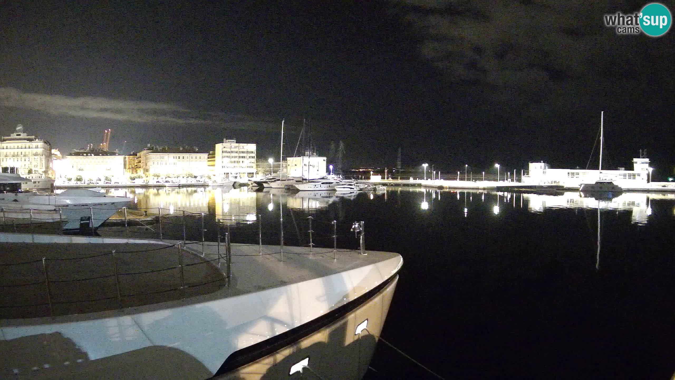 Rijeka – Botel Marina webcam en direct