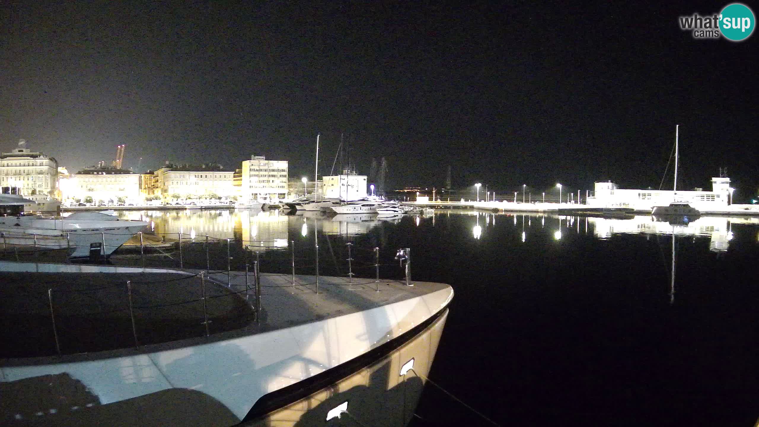 Rijeka – Botel Marina web kamera