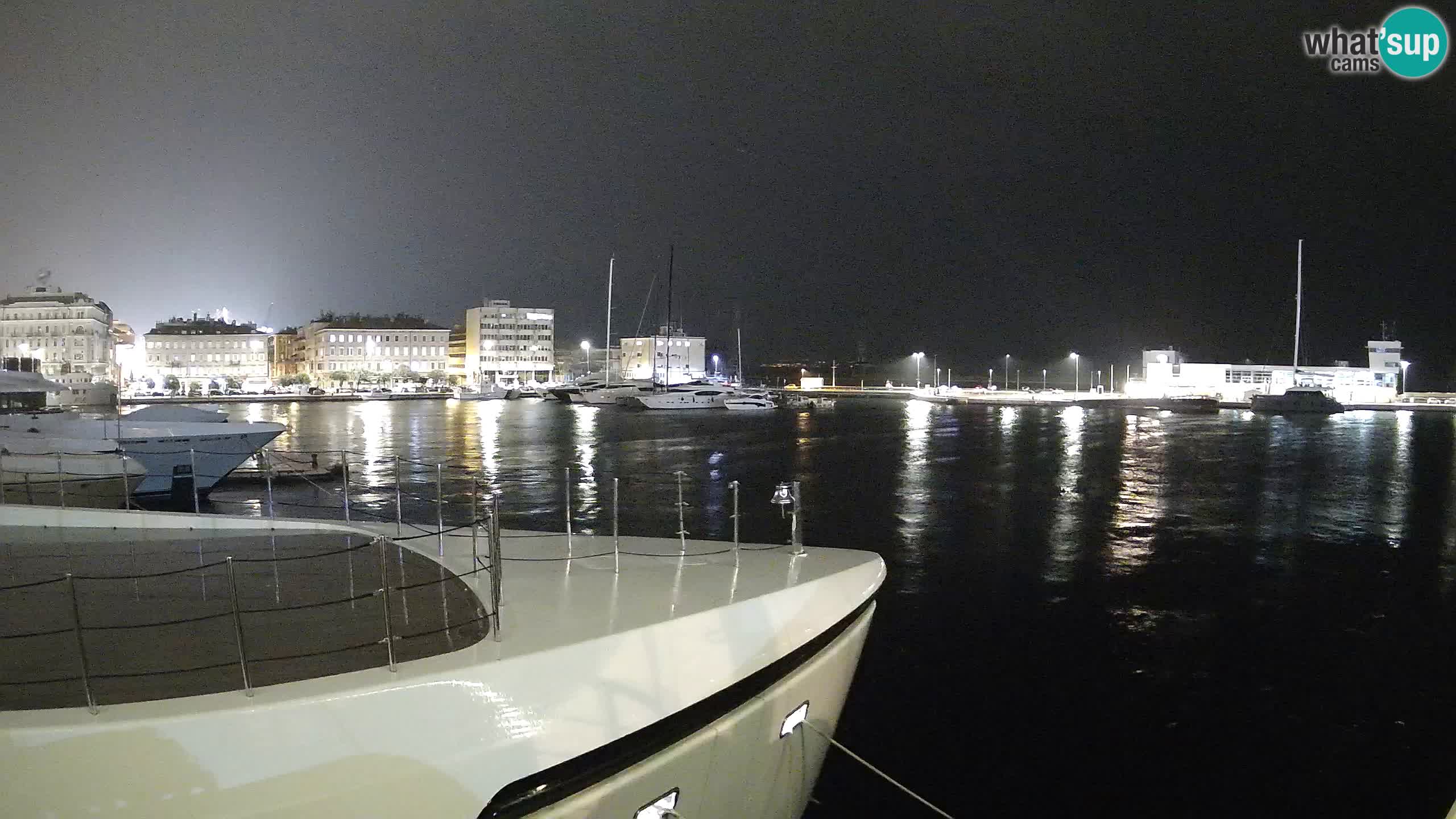 Rijeka – Botel Marina webcam en direct