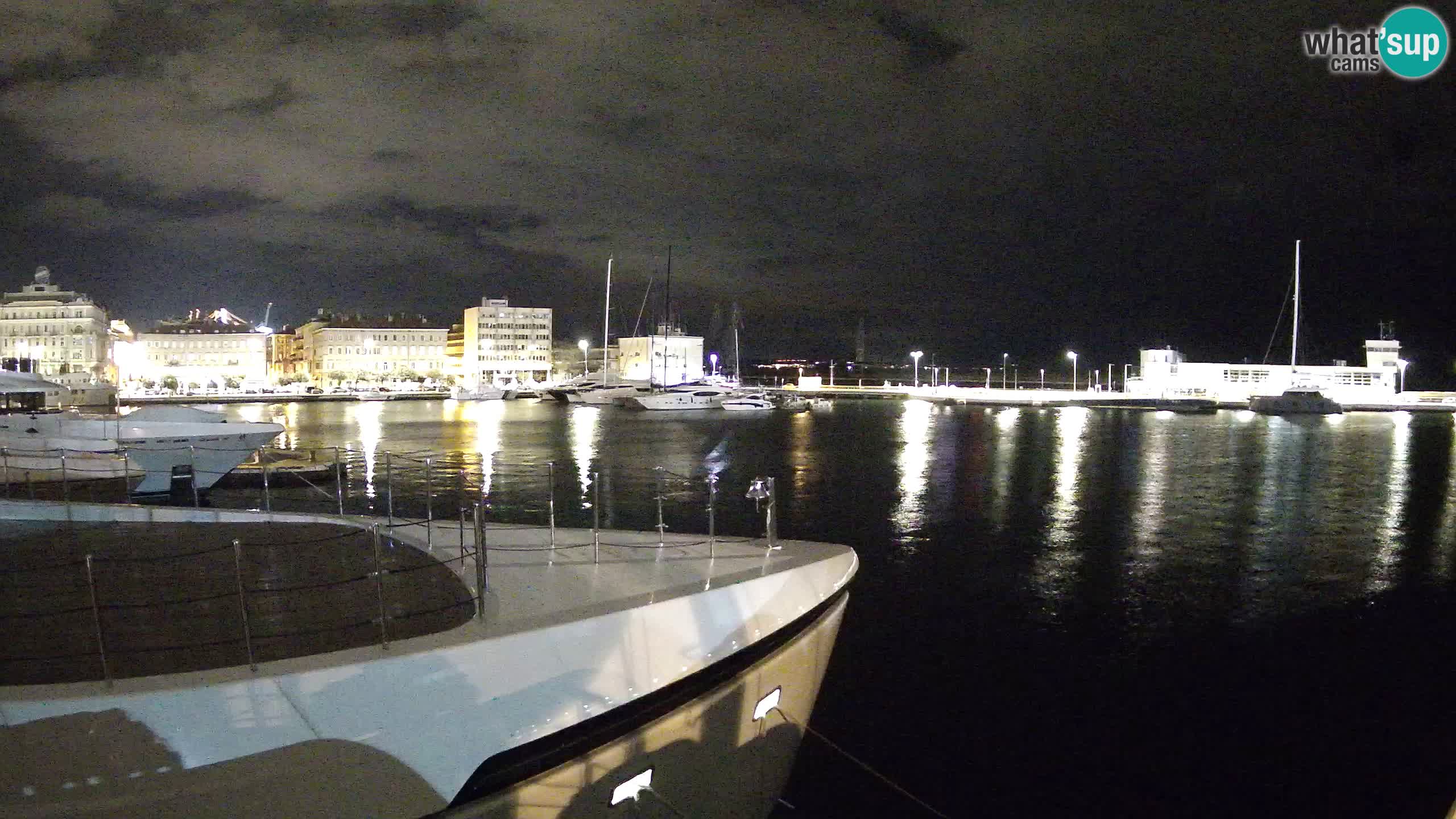 Botel Marina – Fiume live webcam