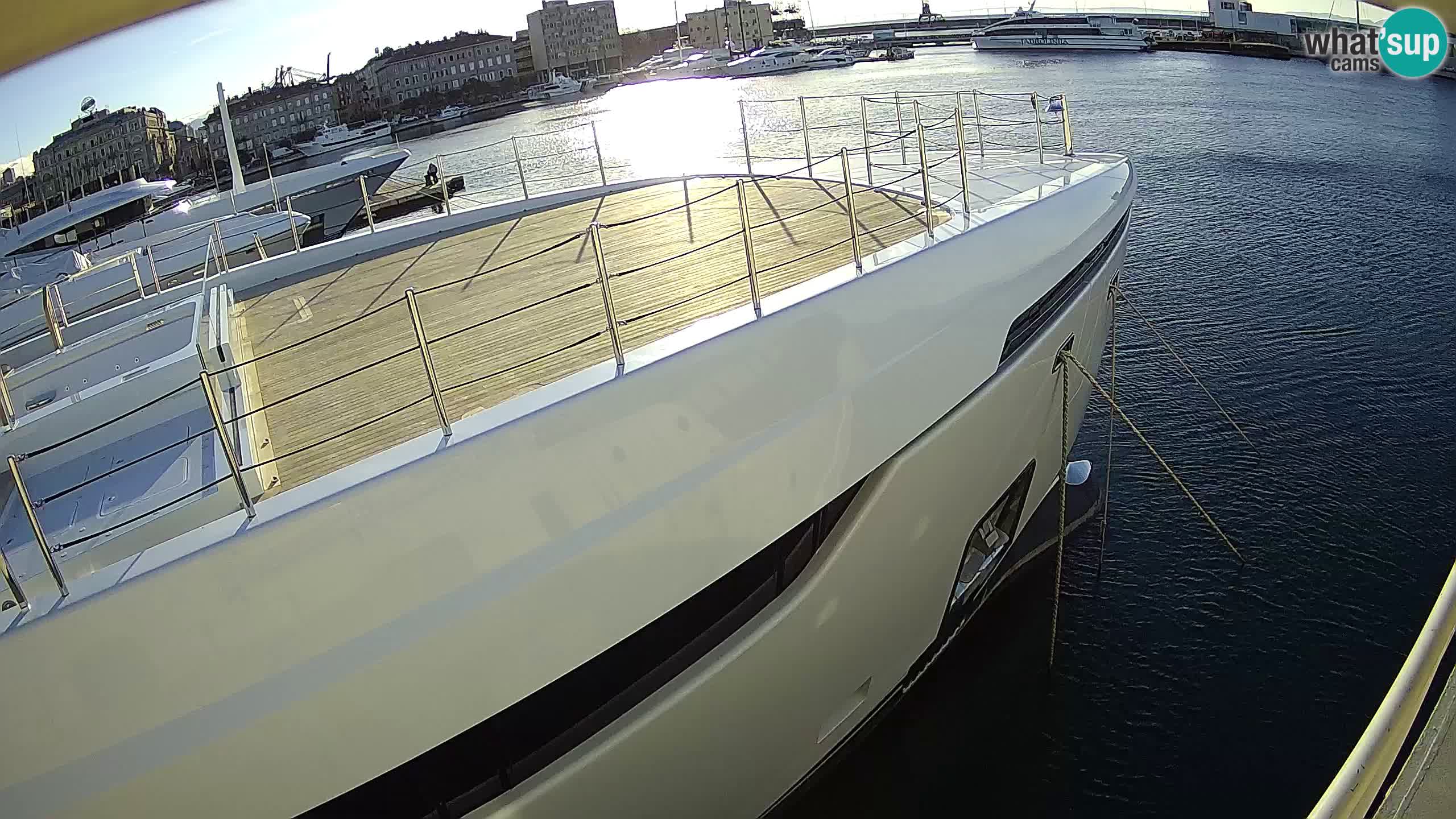 Reka – Botel Marina spletna kamera