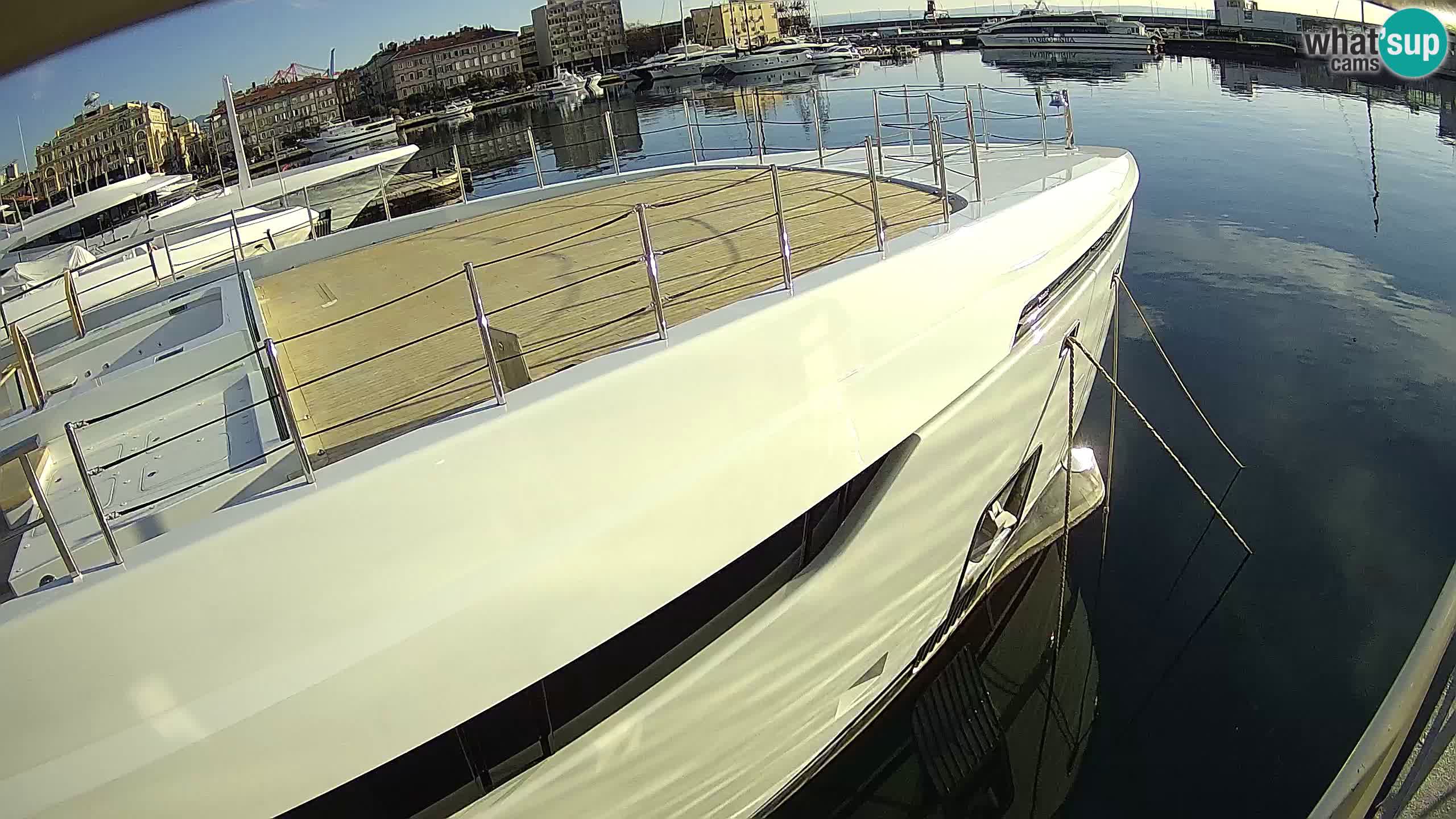 Rijeka – Botel Marina web kamera