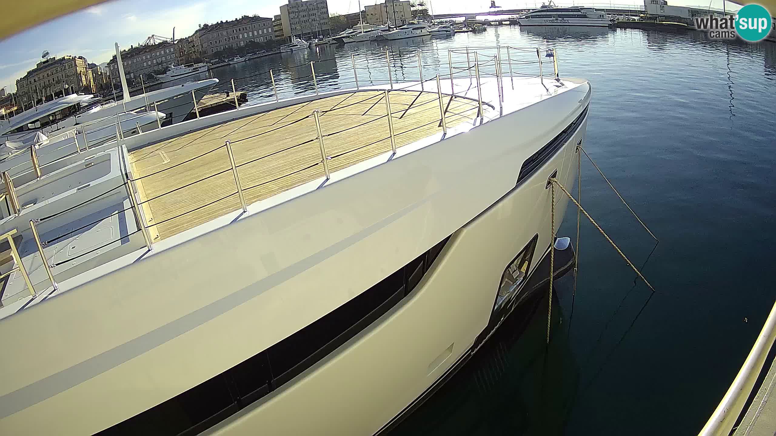 Rijeka – Botel Marina webcam en direct