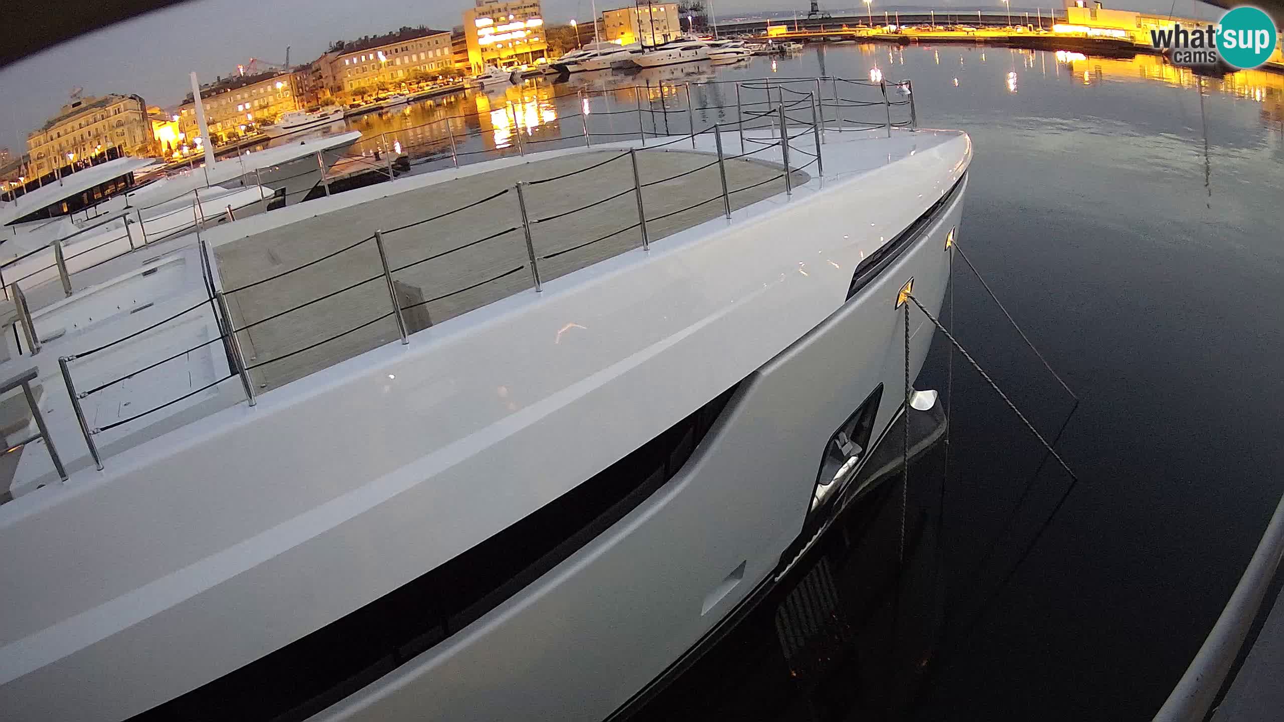 Botel Marina – Fiume live webcam