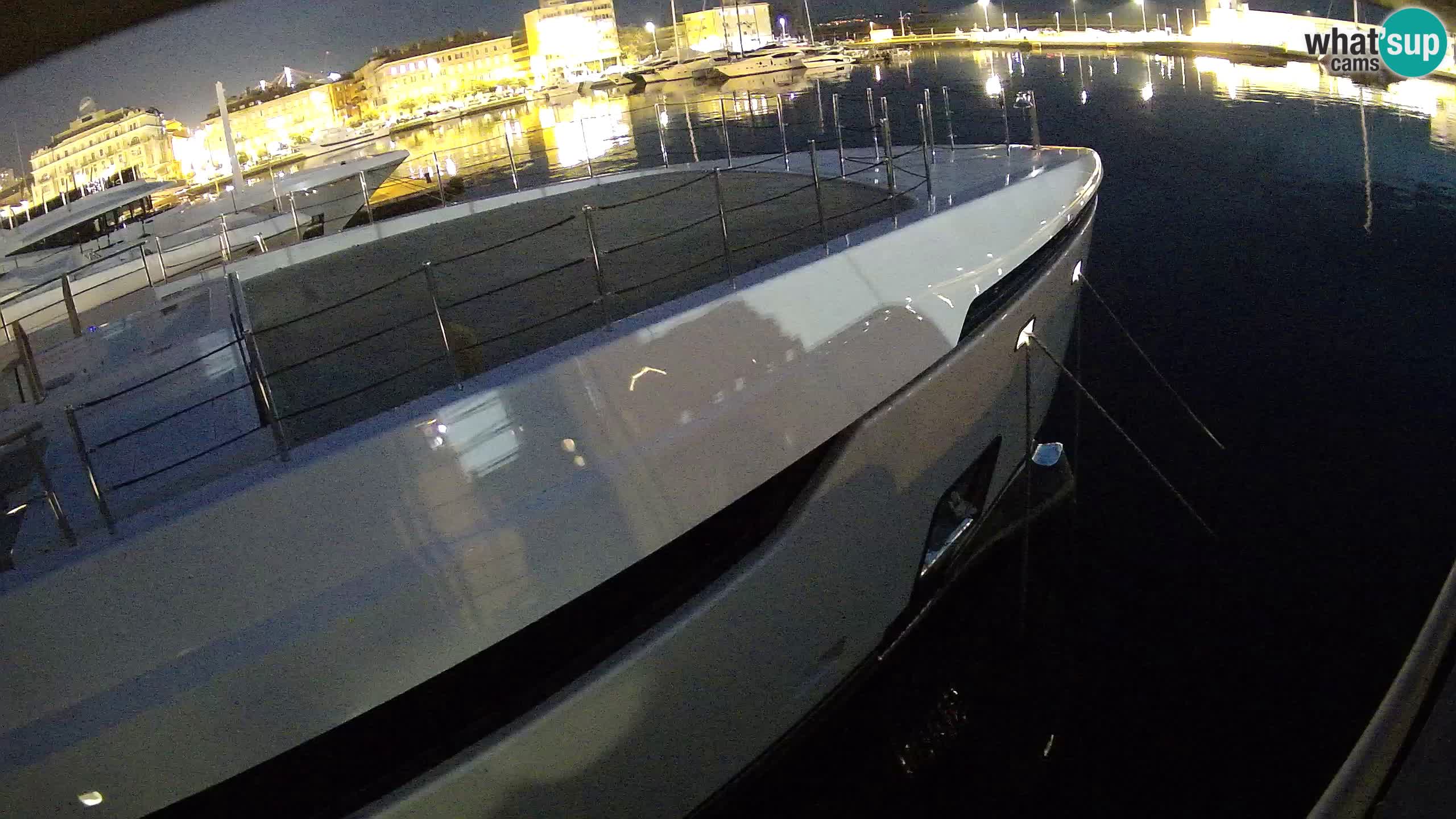 Botel Marina cámara web en vivo Rijeka