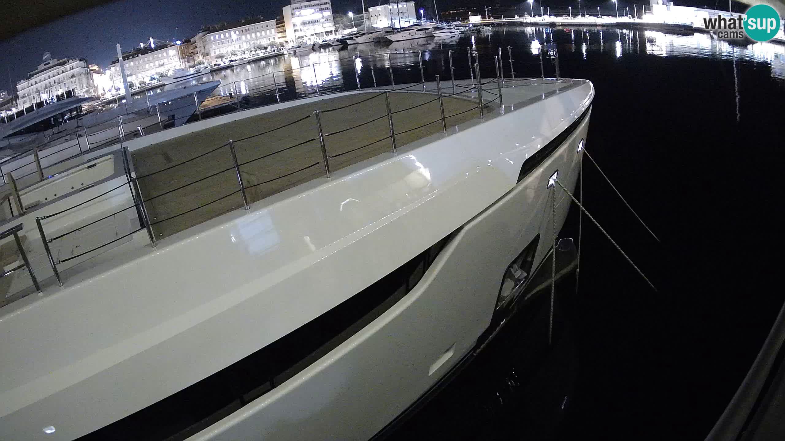 Botel Marina cámara web en vivo Rijeka
