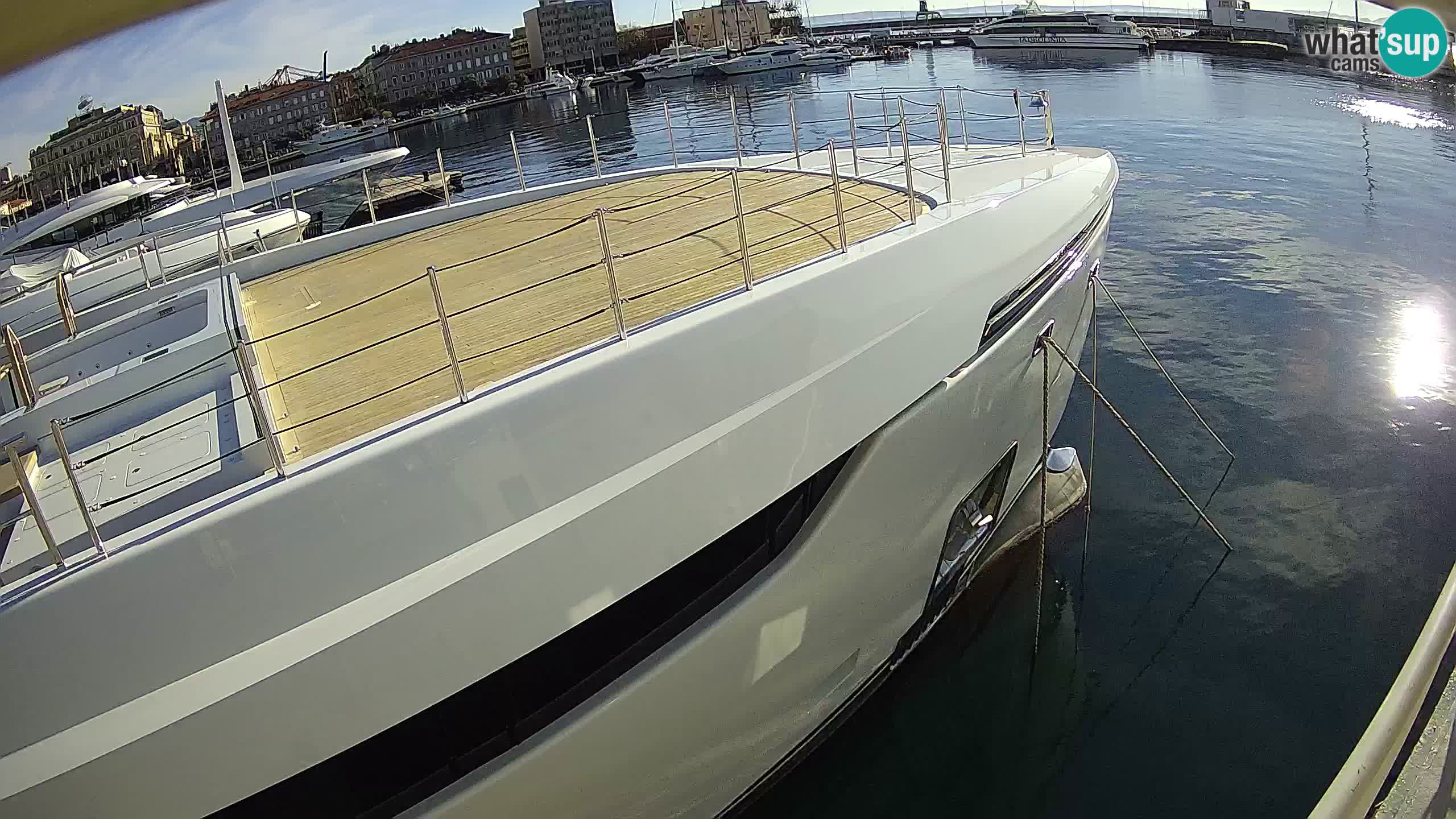 Rijeka – Botel Marina web kamera