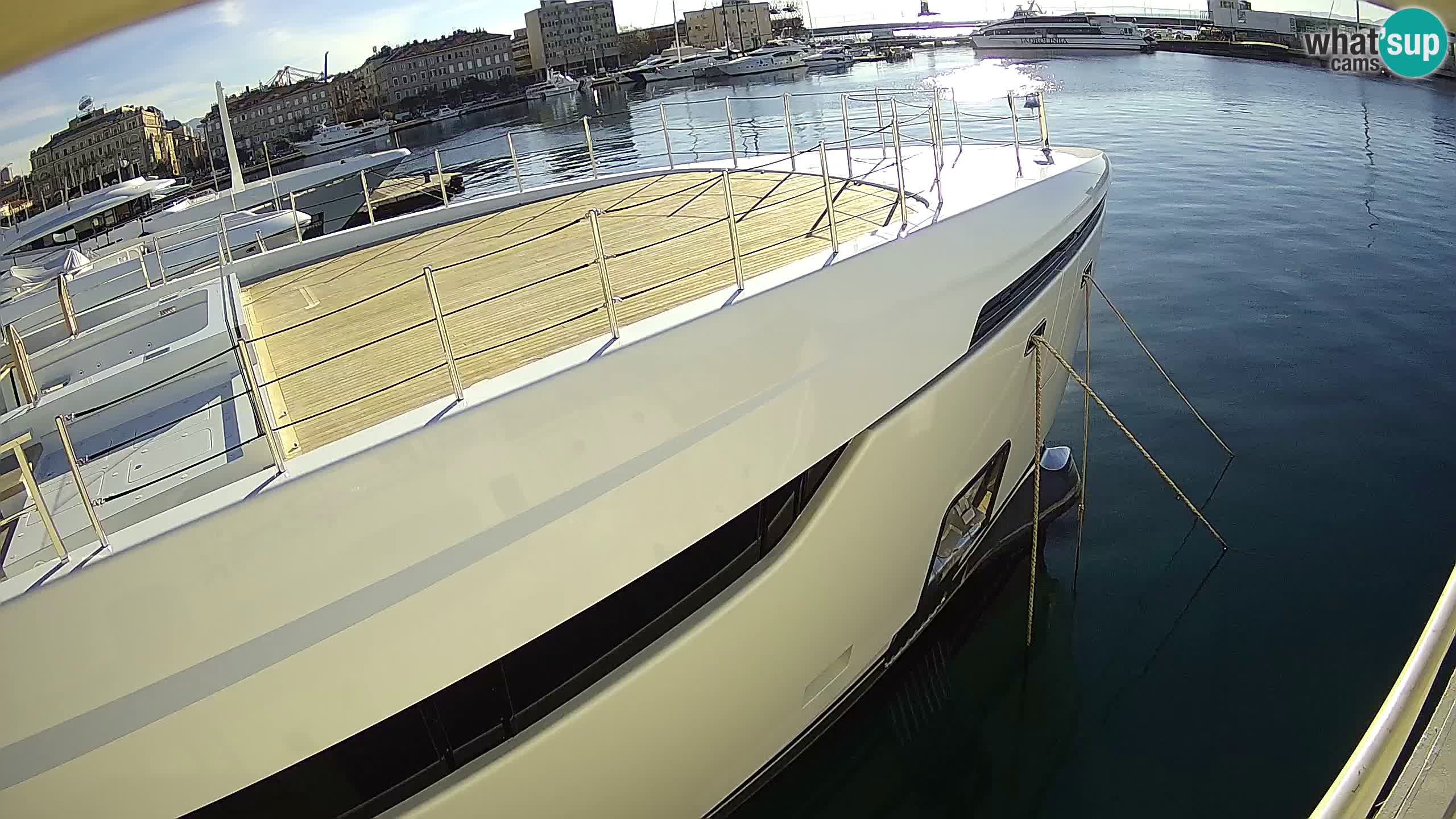 Reka – Botel Marina spletna kamera