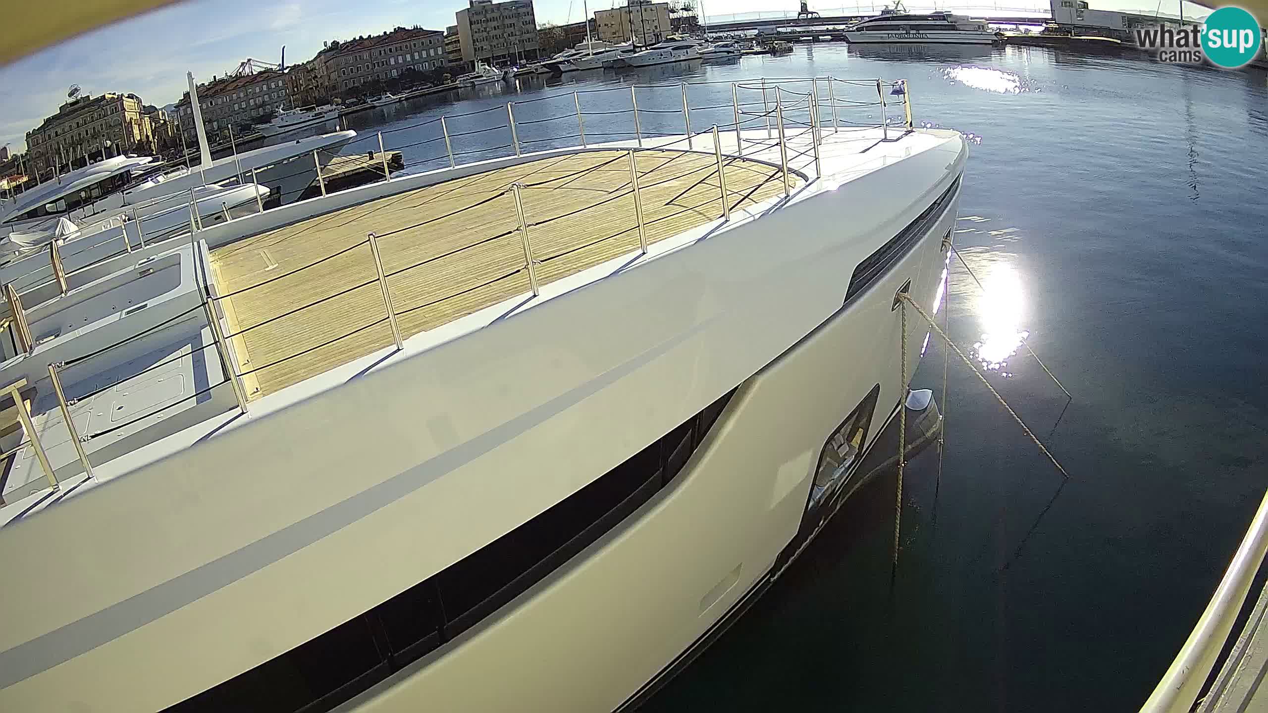 Rijeka – Botel Marina web kamera