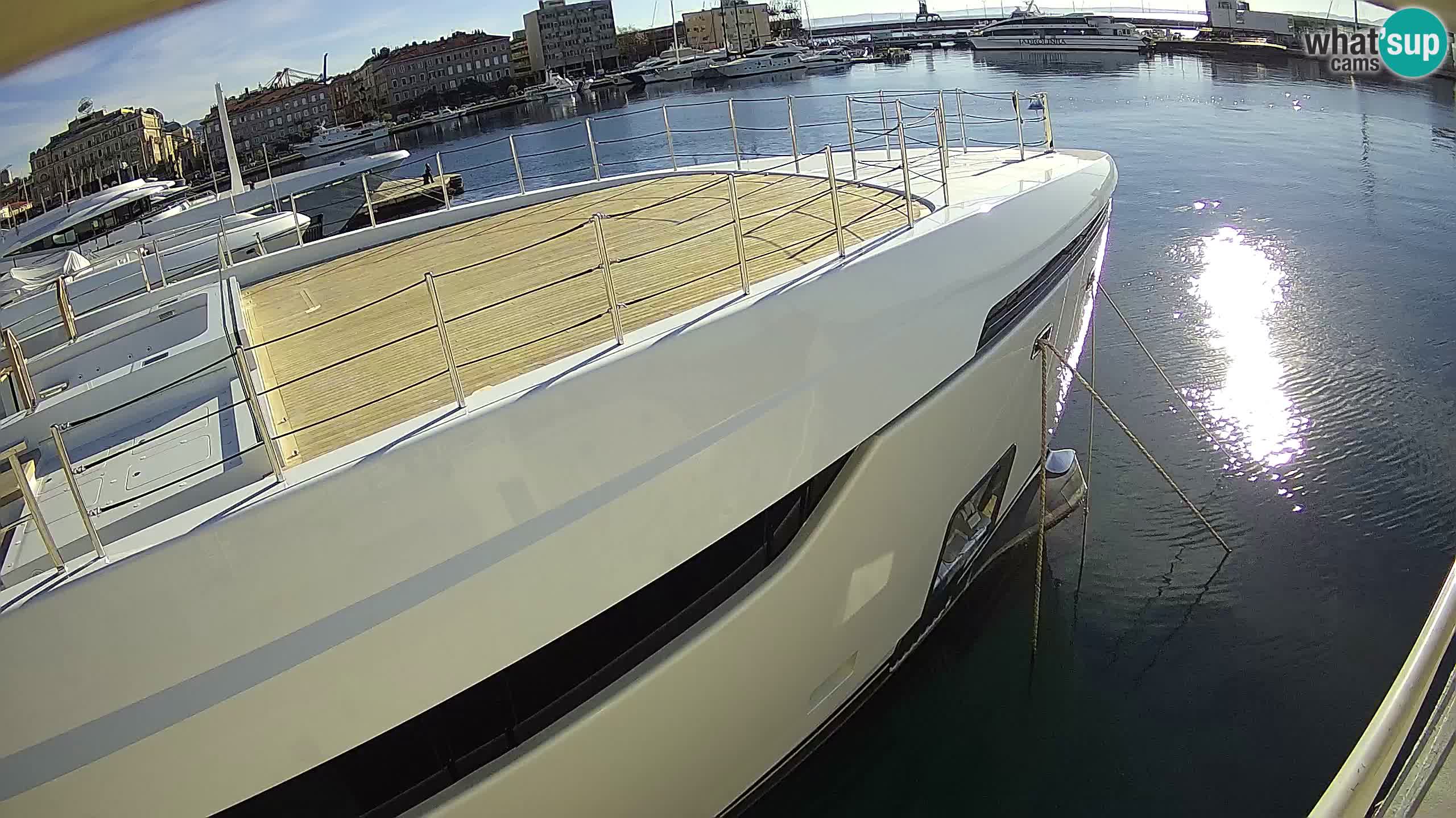 Rijeka – Botel Marina web kamera