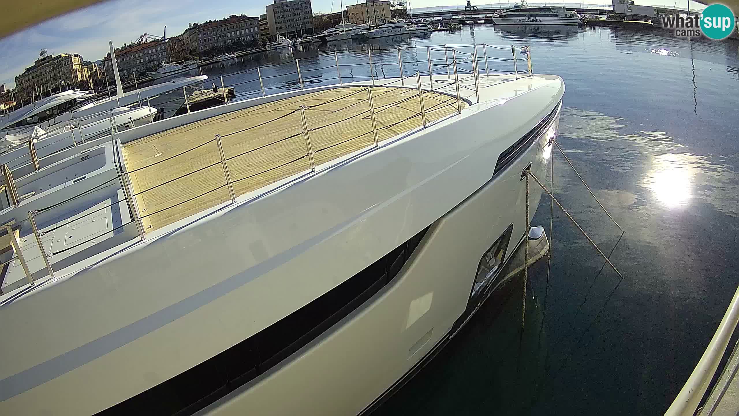 Rijeka – Botel Marina web kamera