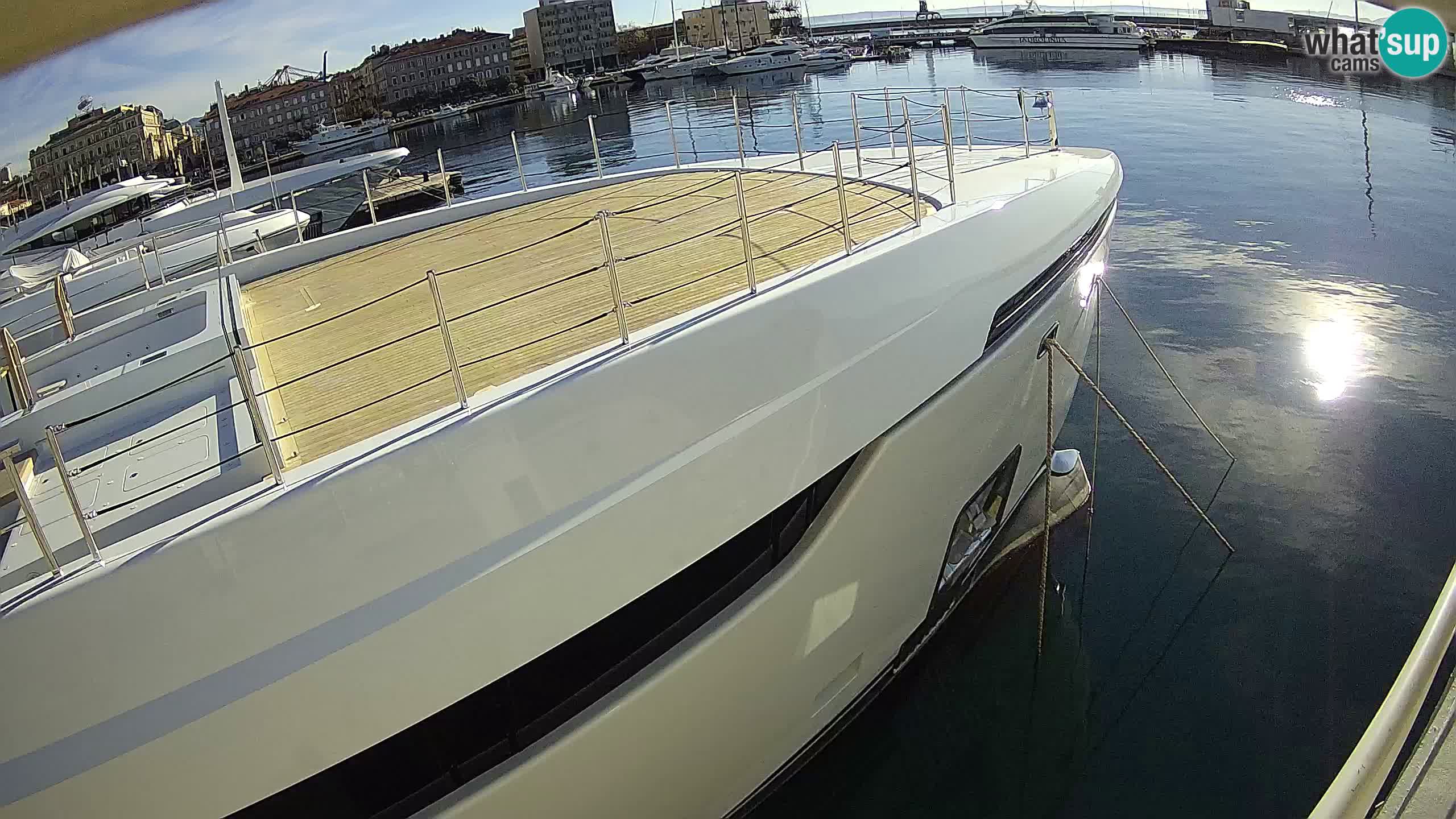 Rijeka – Botel Marina webcam en direct