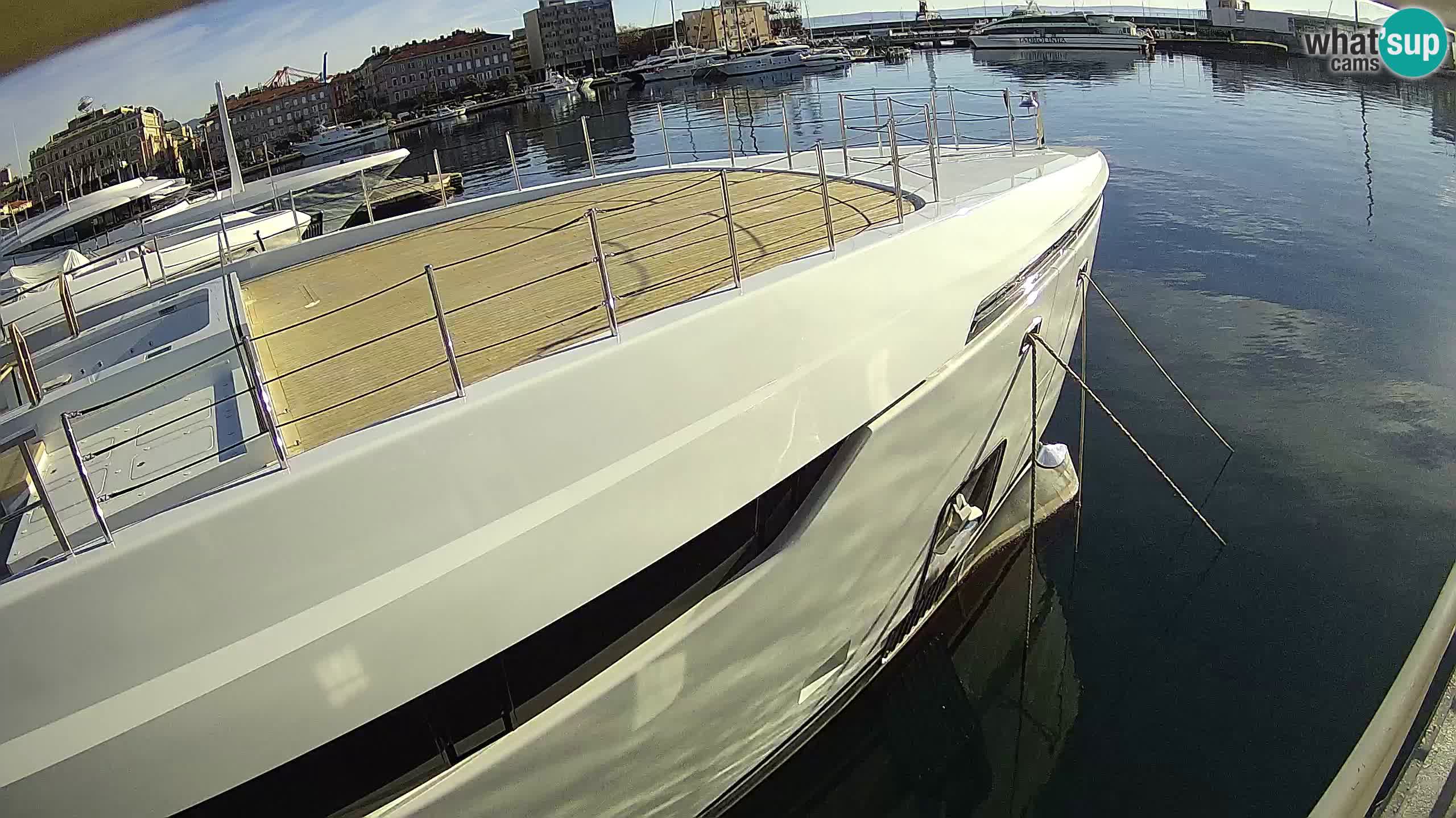 Rijeka – Botel Marina web kamera