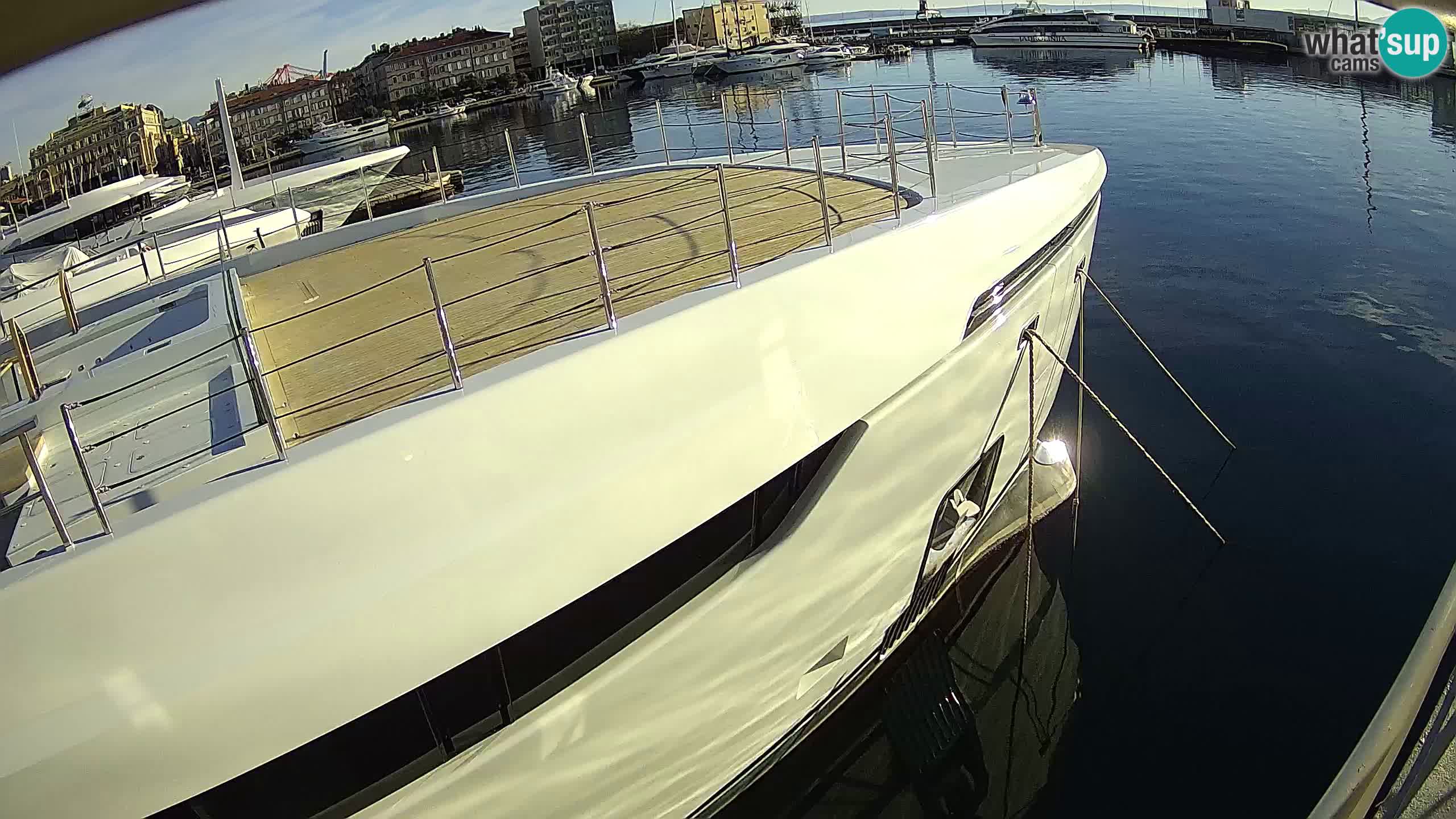 Rijeka – Botel Marina web kamera